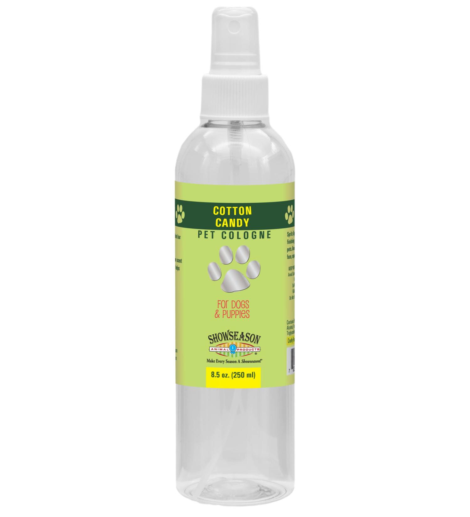Cotton Candy Pet Cologne 8.5 oz For Dogs - Long-Lasting Odor Eliminator | Cruelty-Free | Paraben-Free | Biodegradable | Made in USA - Buy Online on GoSupps.com