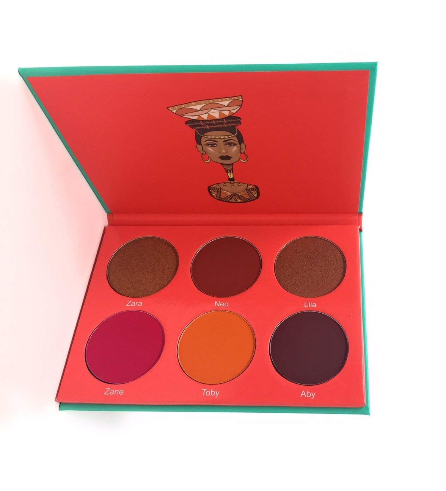 Juvia's Place Saharan Vol.1 Blush Palette - Mauve & Browns for Darker Skin | Vegan & Cruelty-Free - Buy Online on GoSupps.com