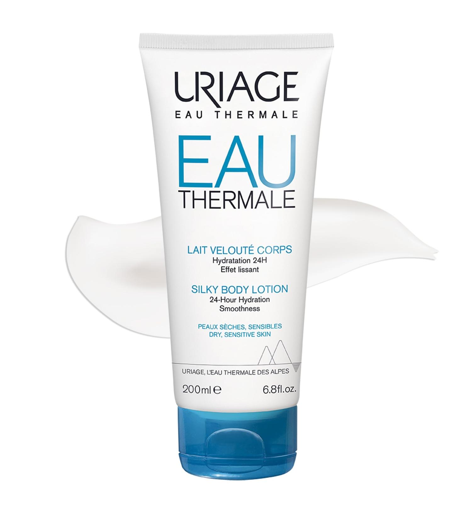 Uriarage Eau Thermal Body Lotion 200ml - Shea Butter & Hyaluronic Acid - 24h Hydration - Light Texture - Floral Scent - Paraben-Free - International Shipping - Buy Online on GoSupps.com