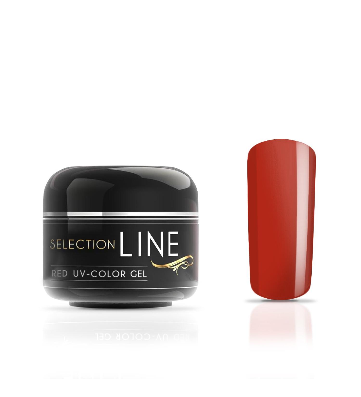 N&BF Selection Line UV Farbgel Scarlet Red - 5ml Profi Color Gel | Premium Acid-Free Self-Smoothing Red Colorgel for Geln gel & Nail Art - Made in EU - Buy Online on GoSupps.com