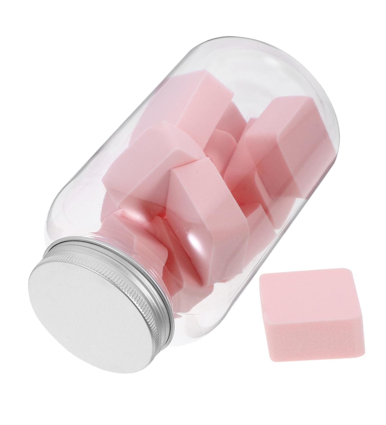 Angoily 1 Makeup Esponjas Para Maquillaje Facial Puff Wedge Cosmetic Cream Puff Cosmetic Wedge Face Powder Wedge Sponge Powder Puff Cleansing Cotton Pad - Buy Online on GoSupps.com