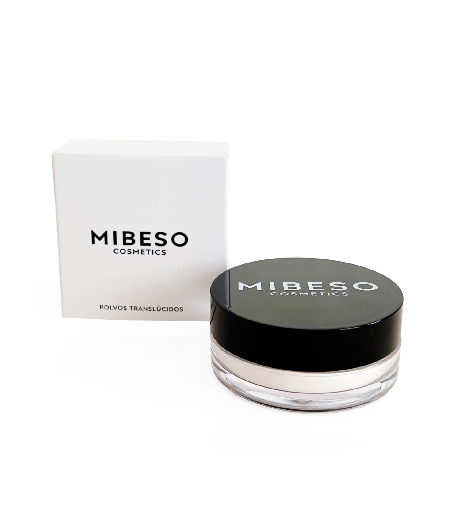 mibeso cosmetics Loose Translucent Powder Mattifying Makeup Fixers for Oily and Mature Skin Bright Matte Finish Vegan Long Lasting