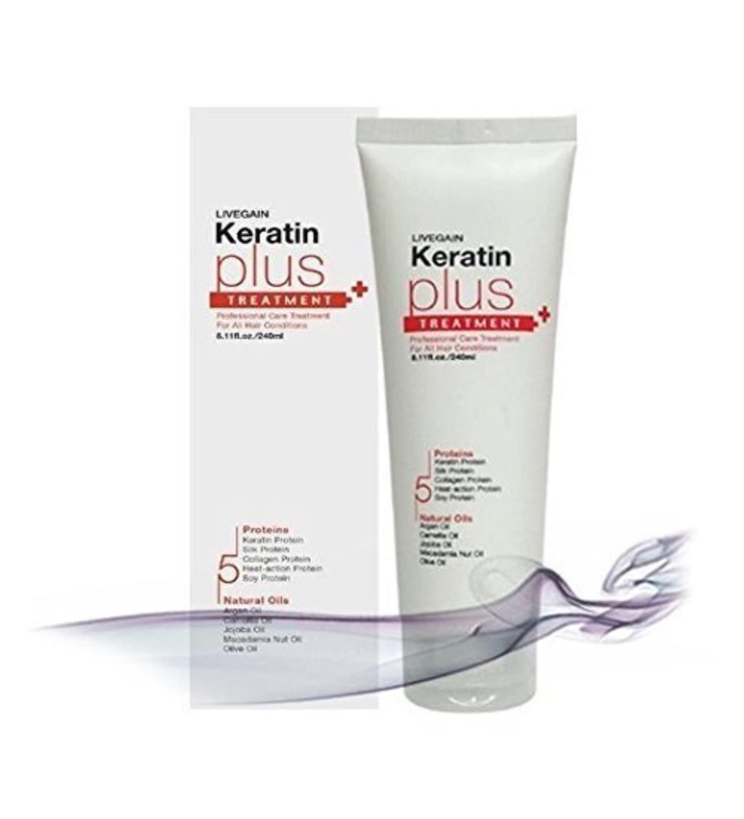 Livegain Keratin Plus Treatment 8.11fl.oz./240ml