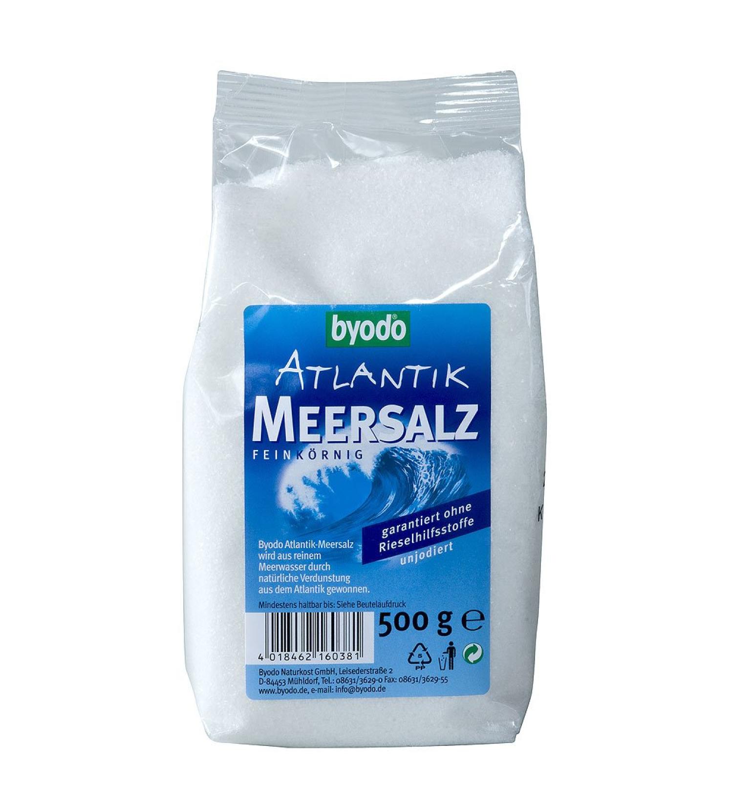 ByoDo Byodo Atlantik Fine Sea Salt 500g