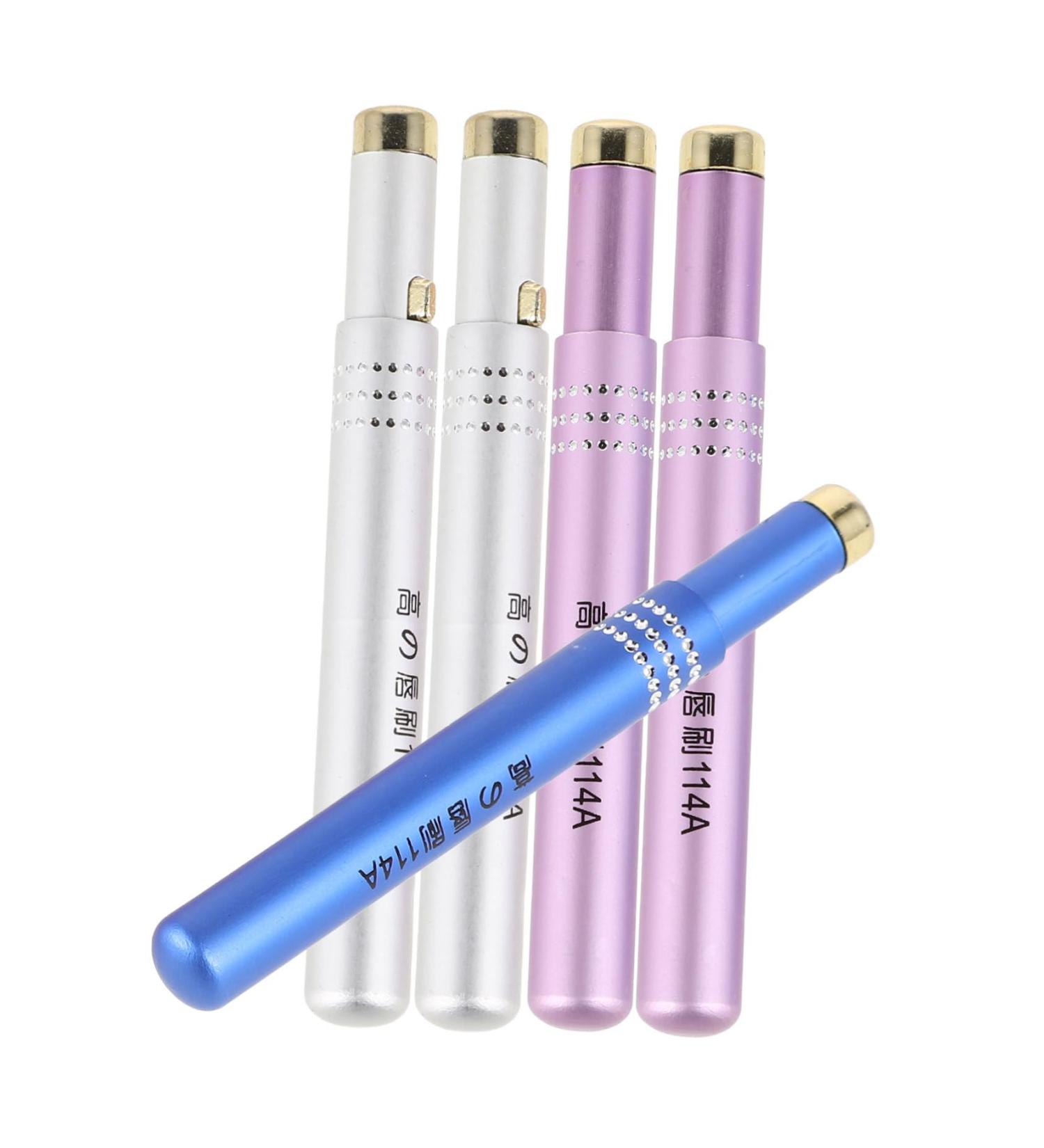 5pcs Retractable Lip Brush Set - Portable Lipstick Applicator & Makeup Tool for Exfoliating & Perfect Lip Color - Buy Online on GoSupps.com