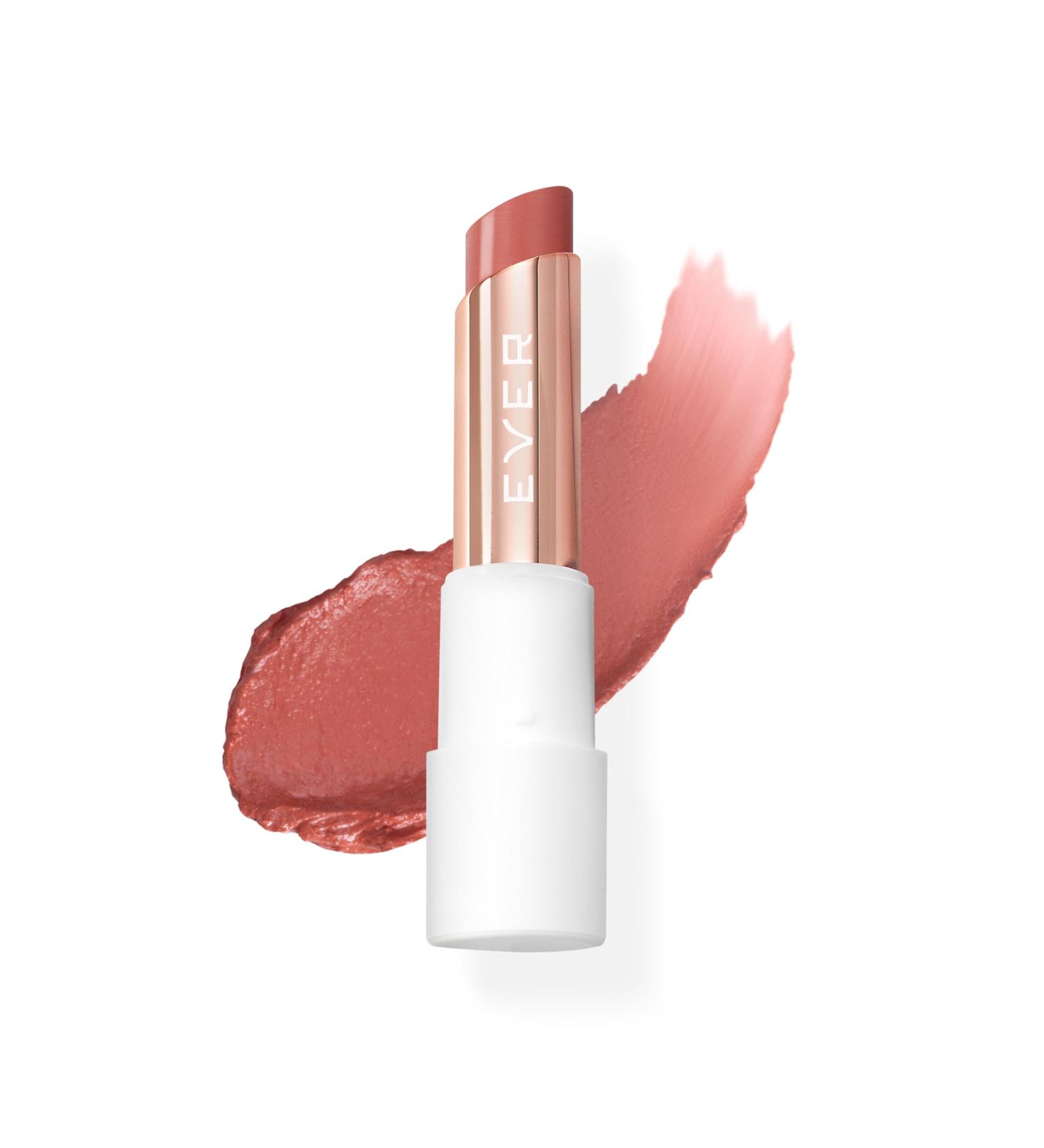 EVER SMOOTH Peptide Lip Therapy Collagen Balm PETAL Soft Neutral Pink Tint Coconut Argan & Camellia Oils Peptides & Shea Butter Vegan & Cruelty-Free Lip Nourishment - Buy Online on GoSupps.com