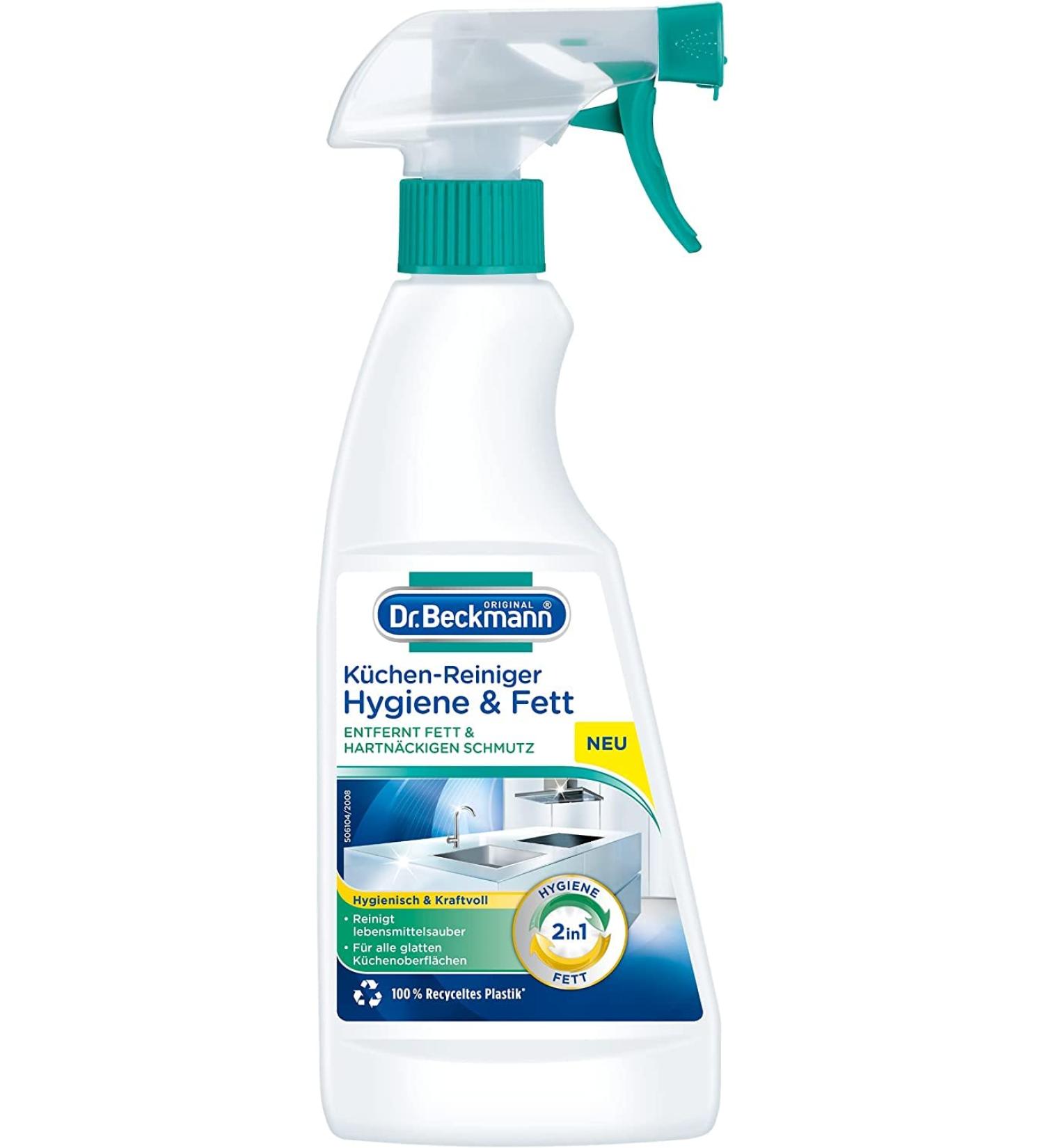 Dr. Beckmann Kitchen Cleaner | Hygiene & Fat Removal | 500 ml | Powerful Clean & Sparkle for Your Kitchen - Buy Online on GoSupps.com