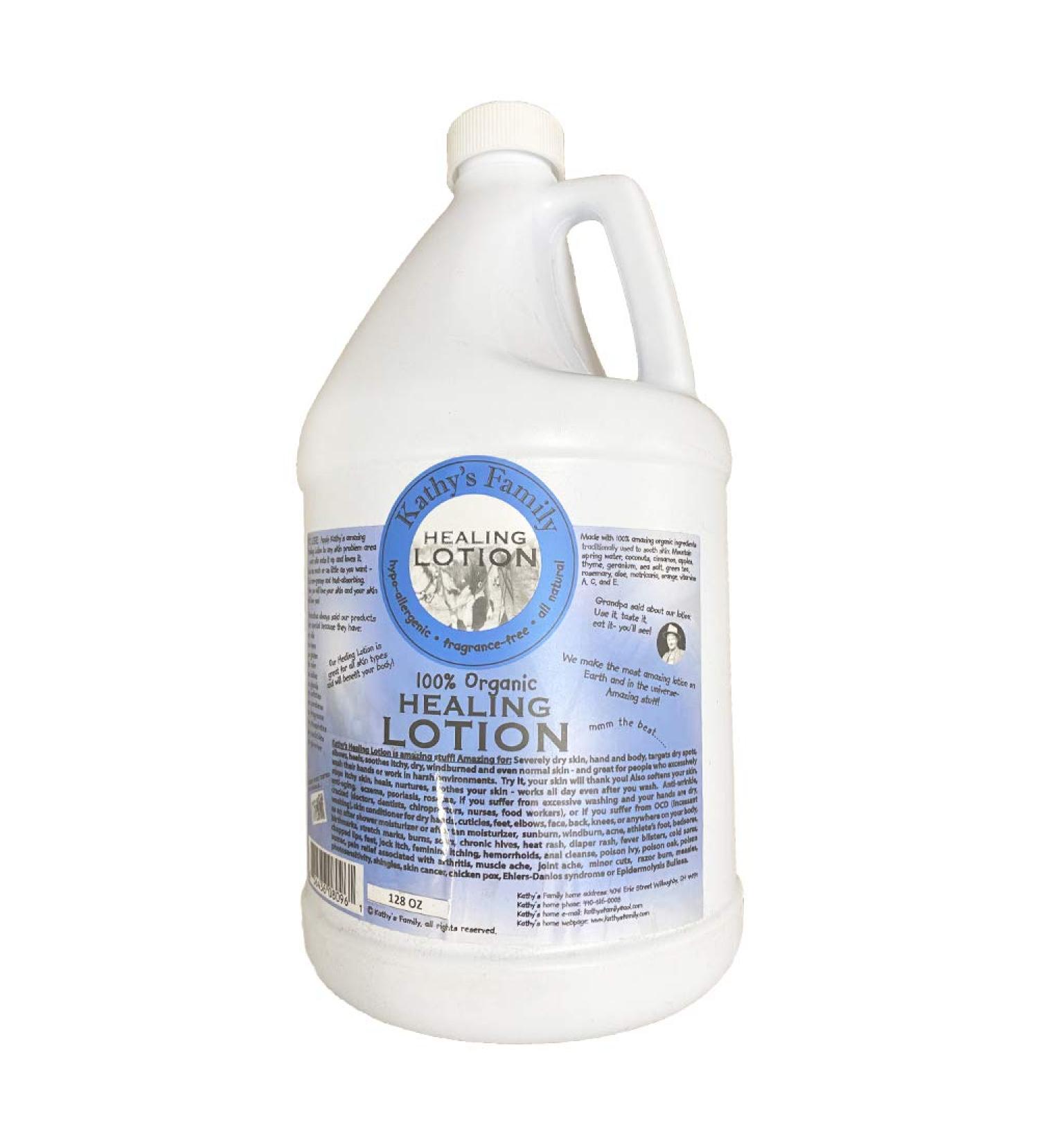 Kathy's Family Healing Lotion 128 Fluid Ounce Gallon