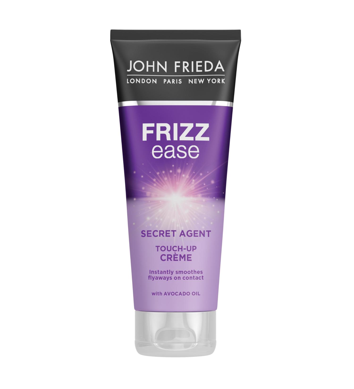 John Frieda Frizz Ease Secret Agent Touch Up Cr me 100 ml Smoothing Cream for Frizzy Curly Hair Avocado 100 ml (Pack of 1) - Buy Online on GoSupps.com