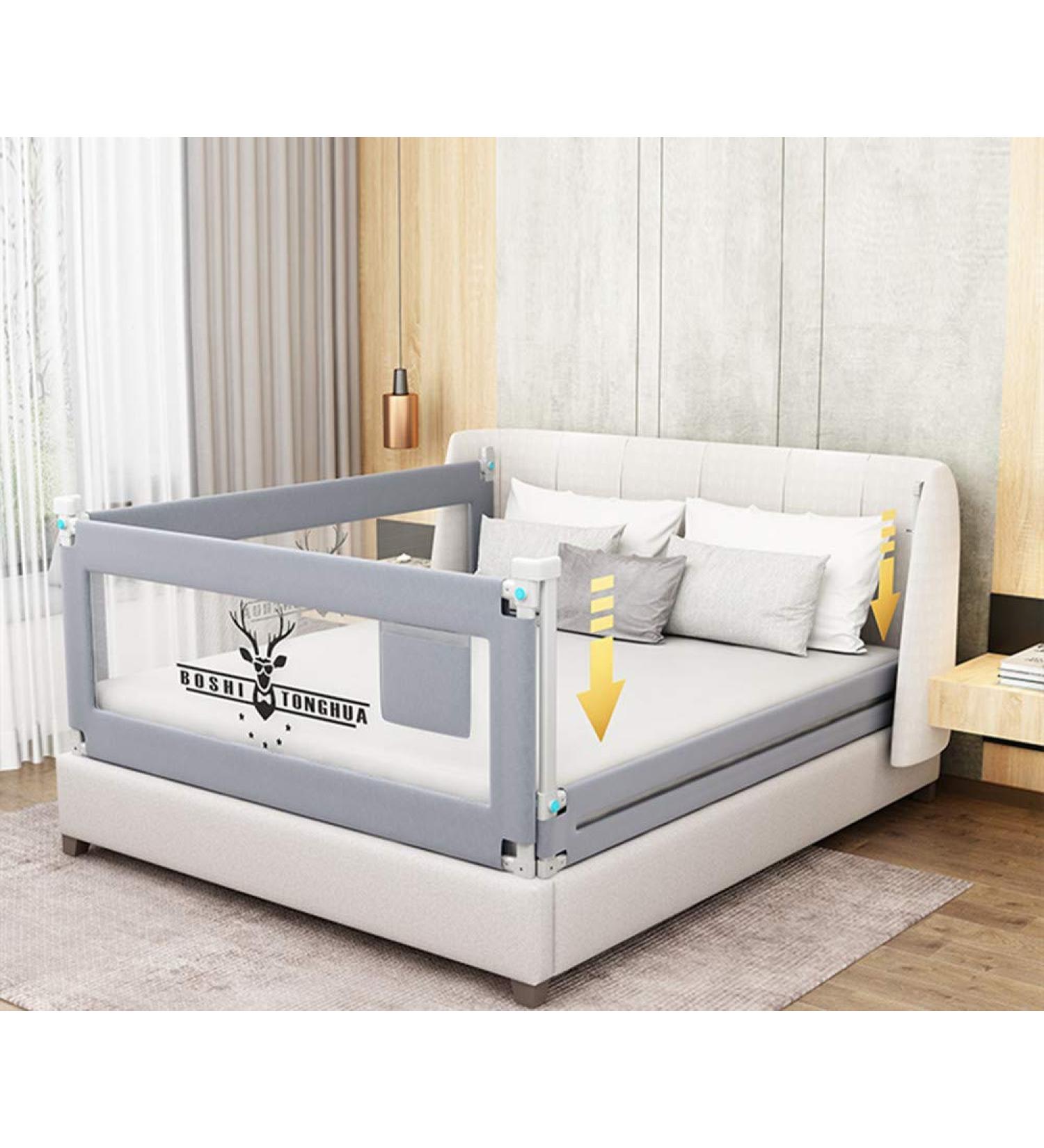 Lsbod Bed Rail for Toddlers Extra Long Baby Bed Rails Guard Safety Bedrail for Kids/Babys Twin  Double  Full Size Queen & King Mattress(1side 79" Lx27 H) 79x27 Inch (Pack of 1) - Buy Online on GoSupps.com
