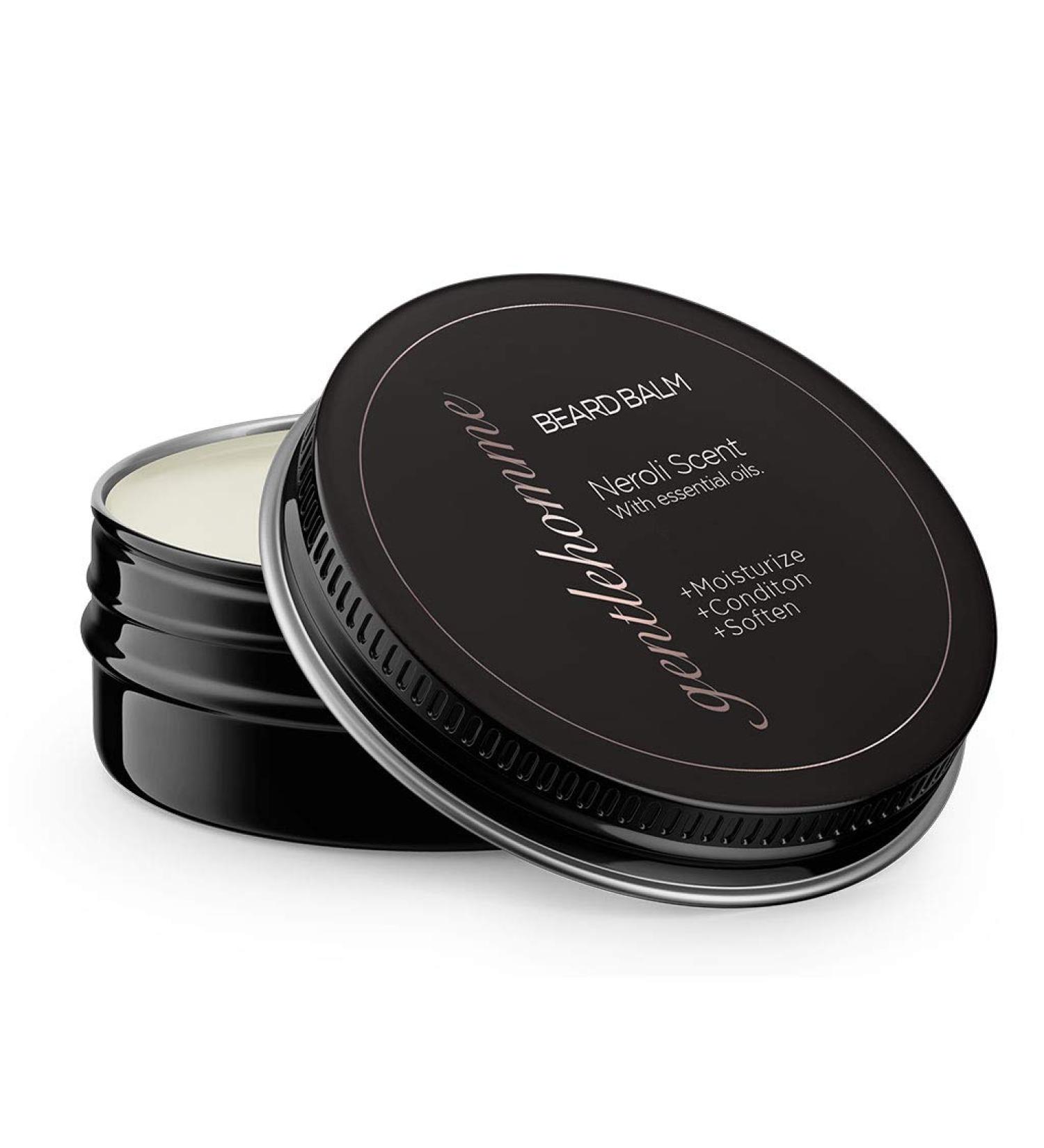 Neroli Scent Beard Balm for Men - 2oz Leave-In Conditioner for Softening and Strengthening Beards - Buy Online on GoSupps.com