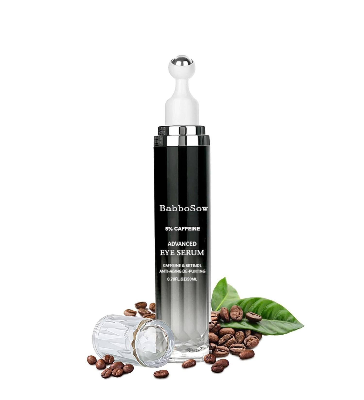 Caffeine Eye Cream - 2024 Advanced Anti-Aging Formula with Hyaluronic Acid for Dark Circles Fine Lines & Puffy Eyes - All Skin Types - 20 ML - Buy Online on GoSupps.com