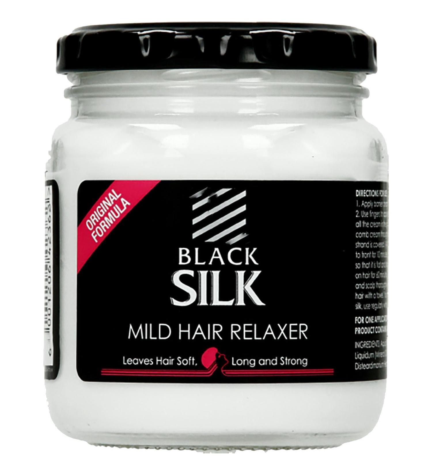 Black Silk Mild Hair Relaxer Black Silk Mild Relaxer Black Silk Hair Relaxer 3 in 1 Black Silk Hair Relaxer Instant Hair Straightening for All Hair (1PCS) - Buy Online on GoSupps.com