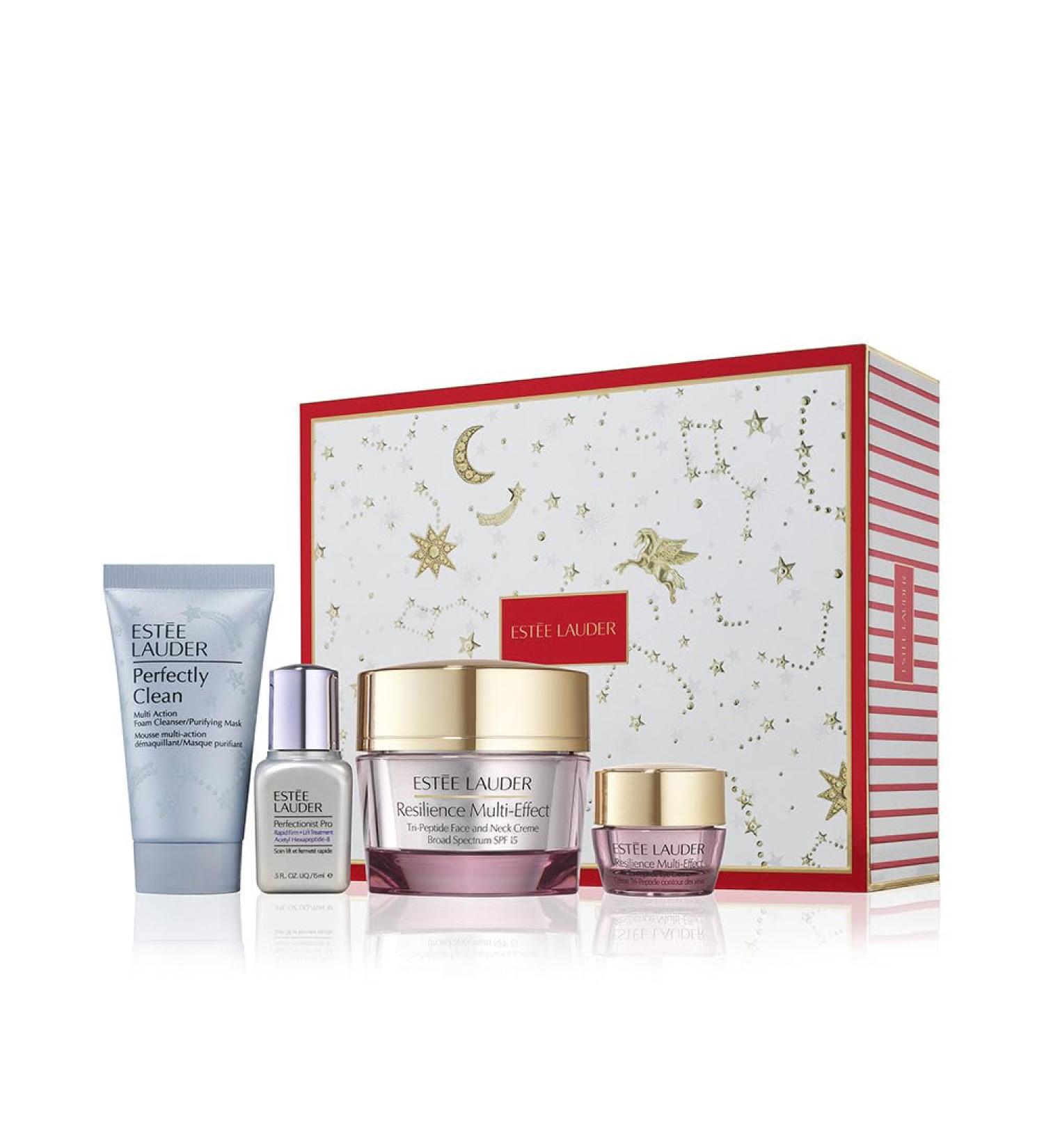 Estee Lauder Est e Lauder The Radiance Routine Stellar Kit for Women - 4 Pc Kit