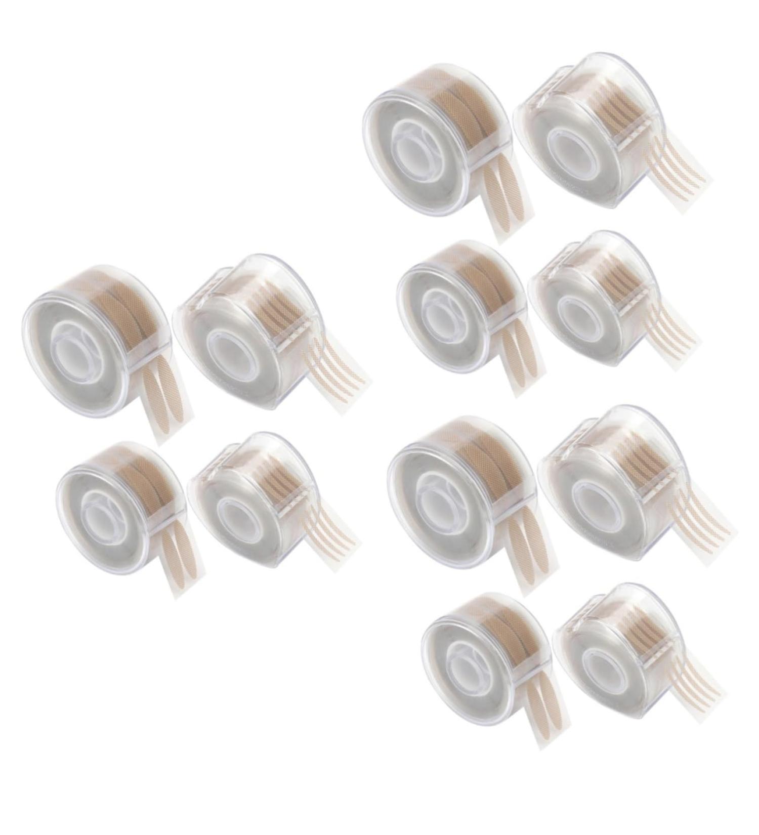 Didiseaon 12 Rolls Roll Double Eyelid Sticker Eye Lift Tape Double Eyelid Tape Watereyelid Stickers Lifting Belt Double Eye Lifter Tape Invisible Breathable Adhesive Material Reel Round - Buy Online on GoSupps.com