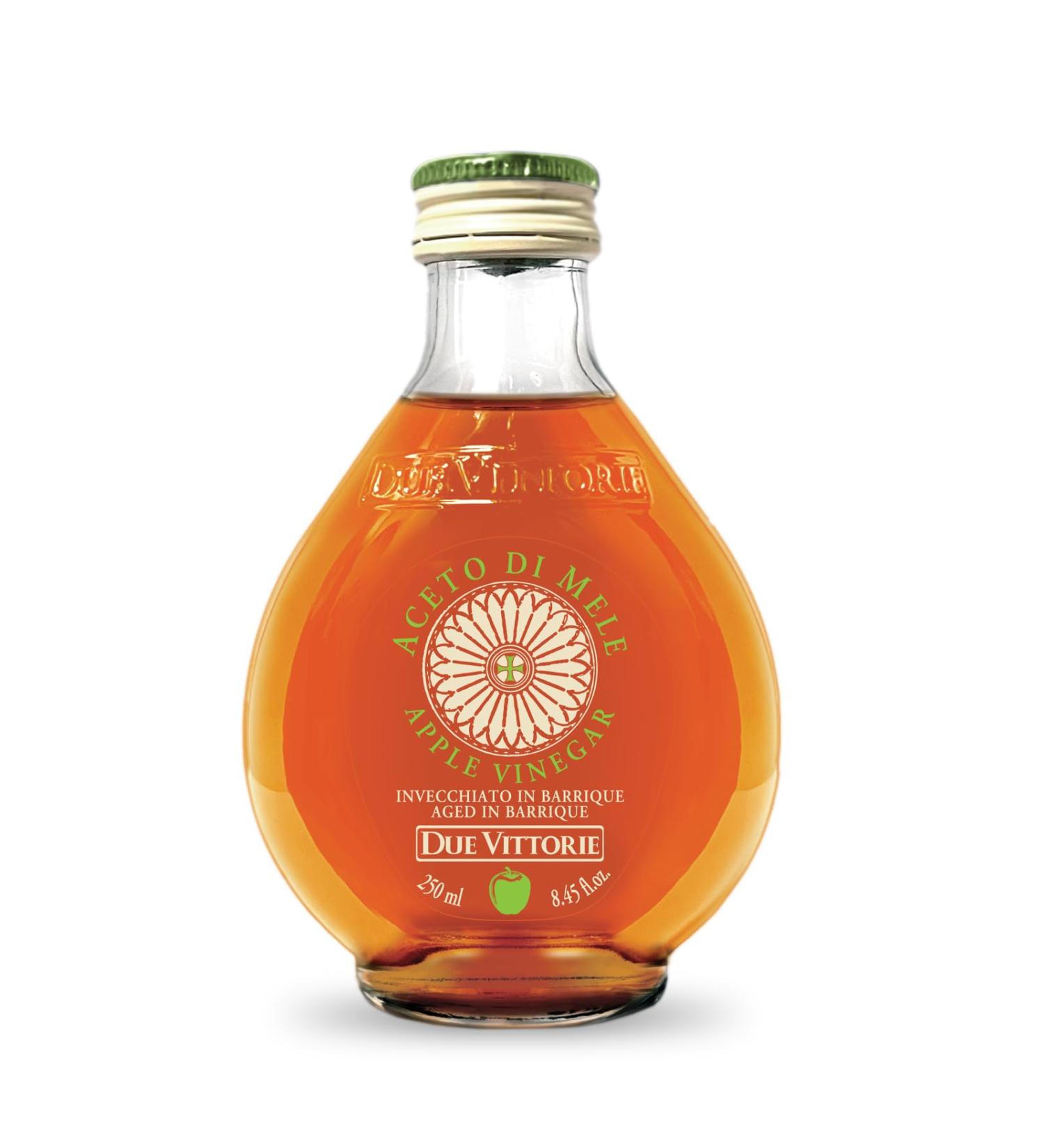 Apple Vinegar Aged in Barrel Due Vittorie 250ml - Buy Online on GoSupps.com