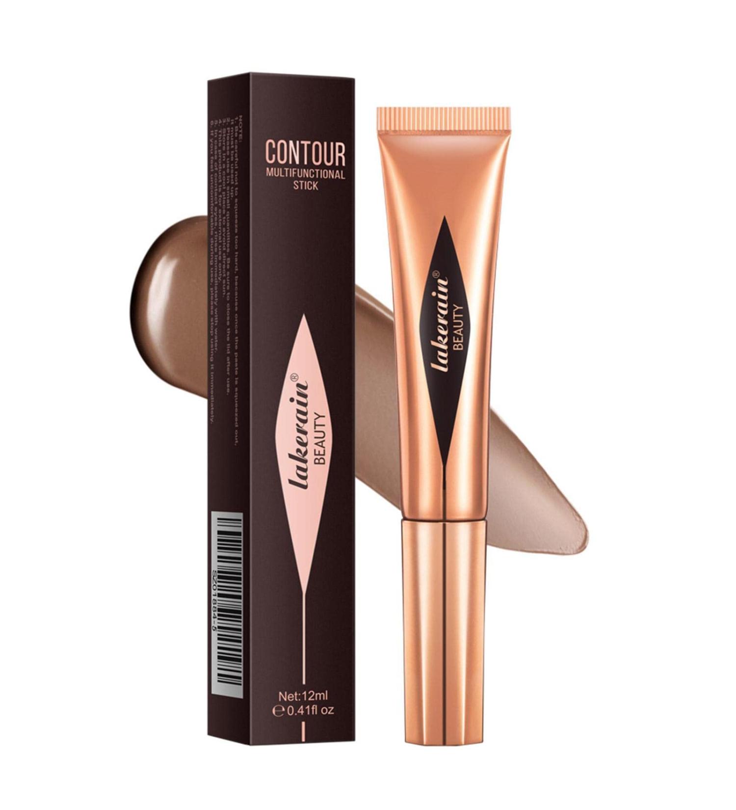 Liquid for Cheeks Creamy Highlighter Stick - Liquid & Highlighter Makeup Contouring Makeup Highlighter & Color for Face & Body Littryee Contour Liquid 05# - Buy Online on GoSupps.com