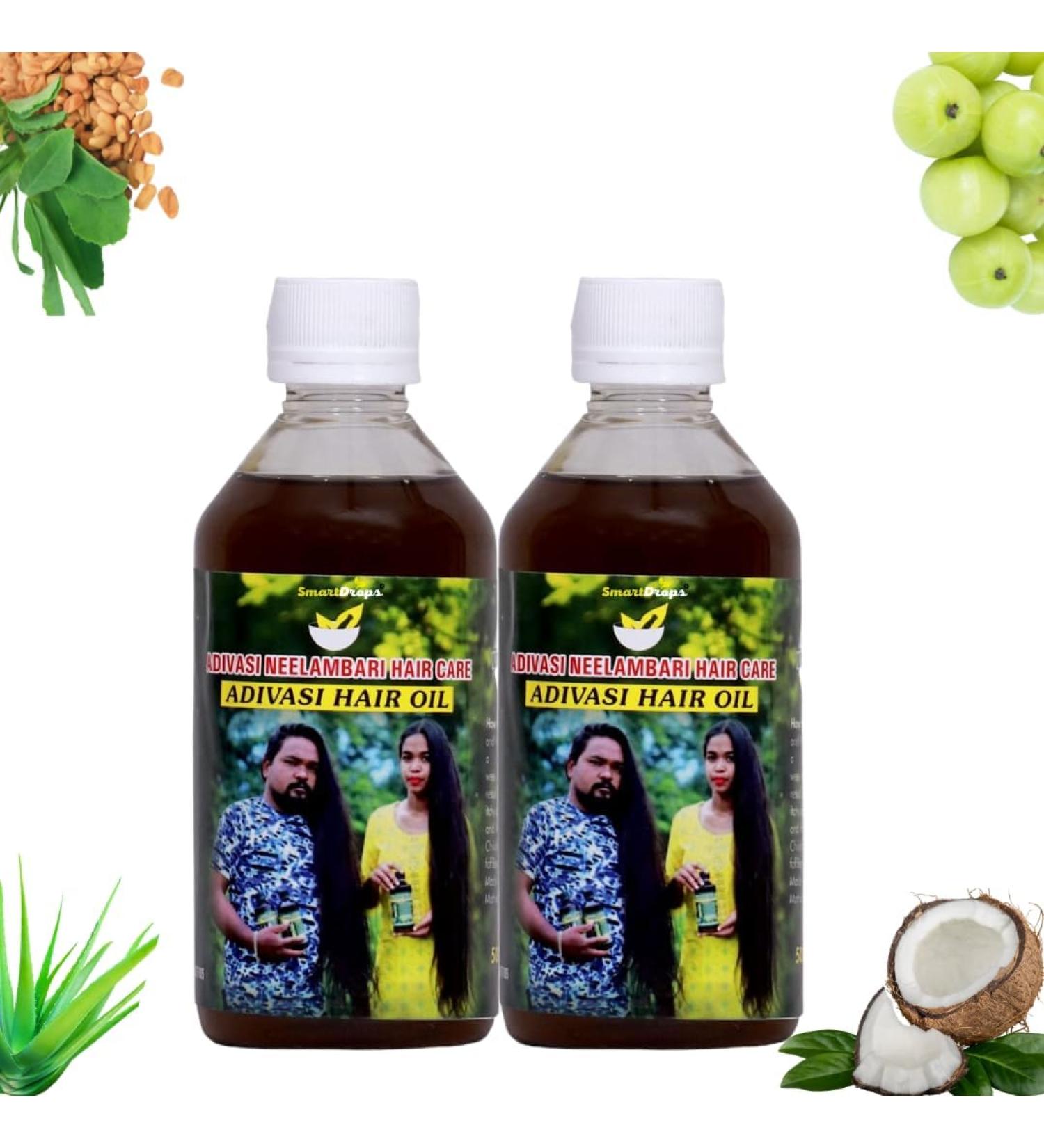 Neelambari Herbal Hair Growth Oil - Best Solution for Hair Fall Control | International Shipping Available - Buy Online on GoSupps.com