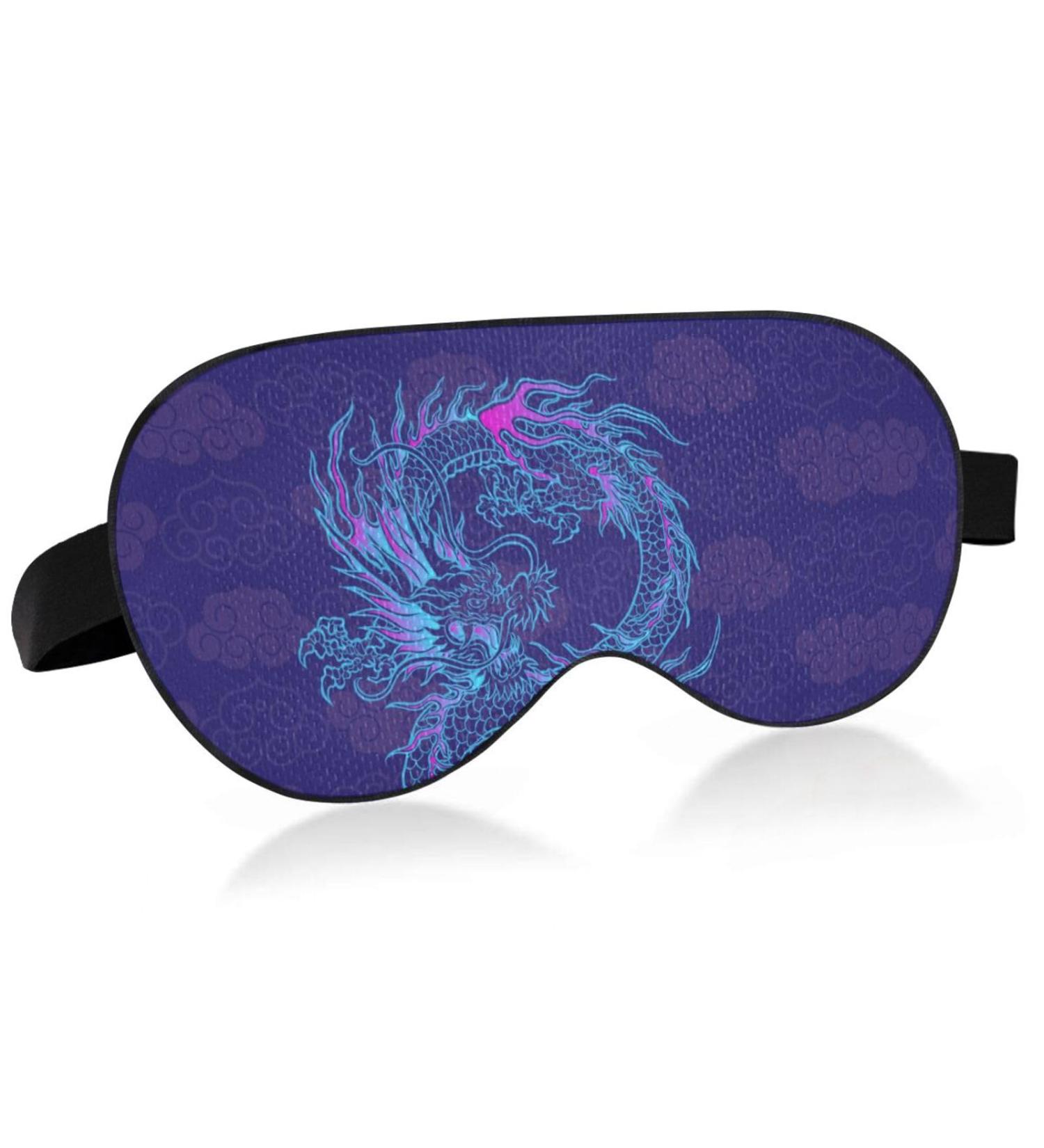 Haskirky Breathable Light Blocking Eye Mask for Deep Sleep - Adjustable Adult Men and Women Travel and Meditation Comfort - Purple - Buy Online on GoSupps.com