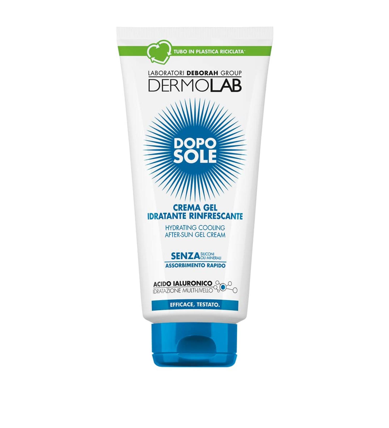 Dermolab - Refreshing moisturizing aftersun gel cream 300ml - Buy Online on GoSupps.com