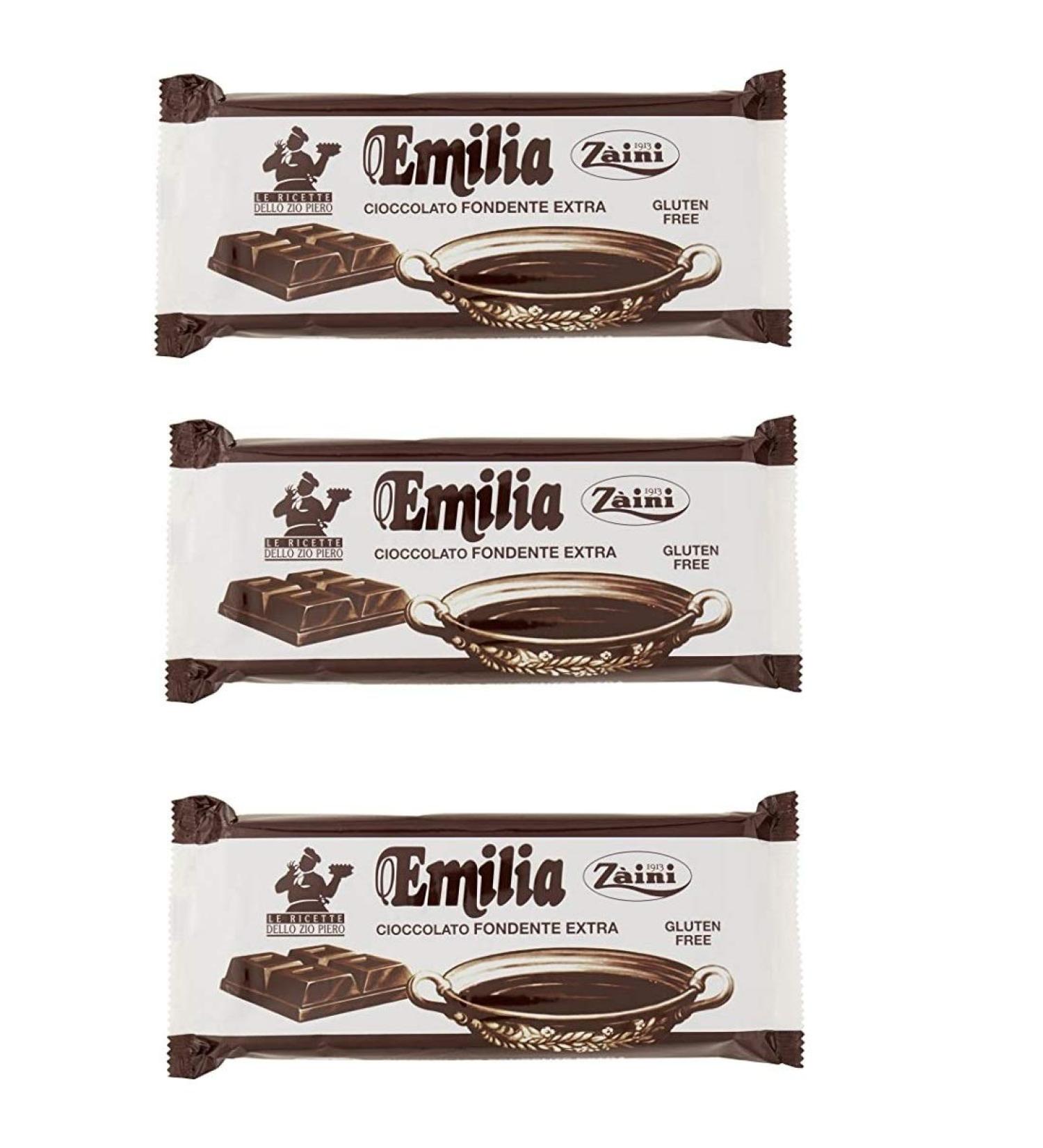 Zaini Zaini Emilia Cioccolato Set of 3 chocolate fondants fondant 1 kg gluten free