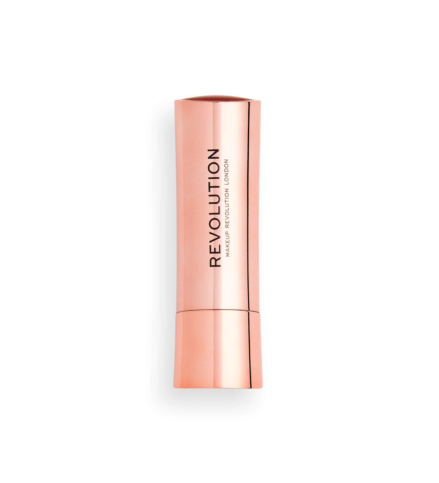 Makeup Revolution Satin Kiss Lipstick Chauffeur 3.5g - Long Lasting Nude Lip Color - Buy Online on GoSupps.com