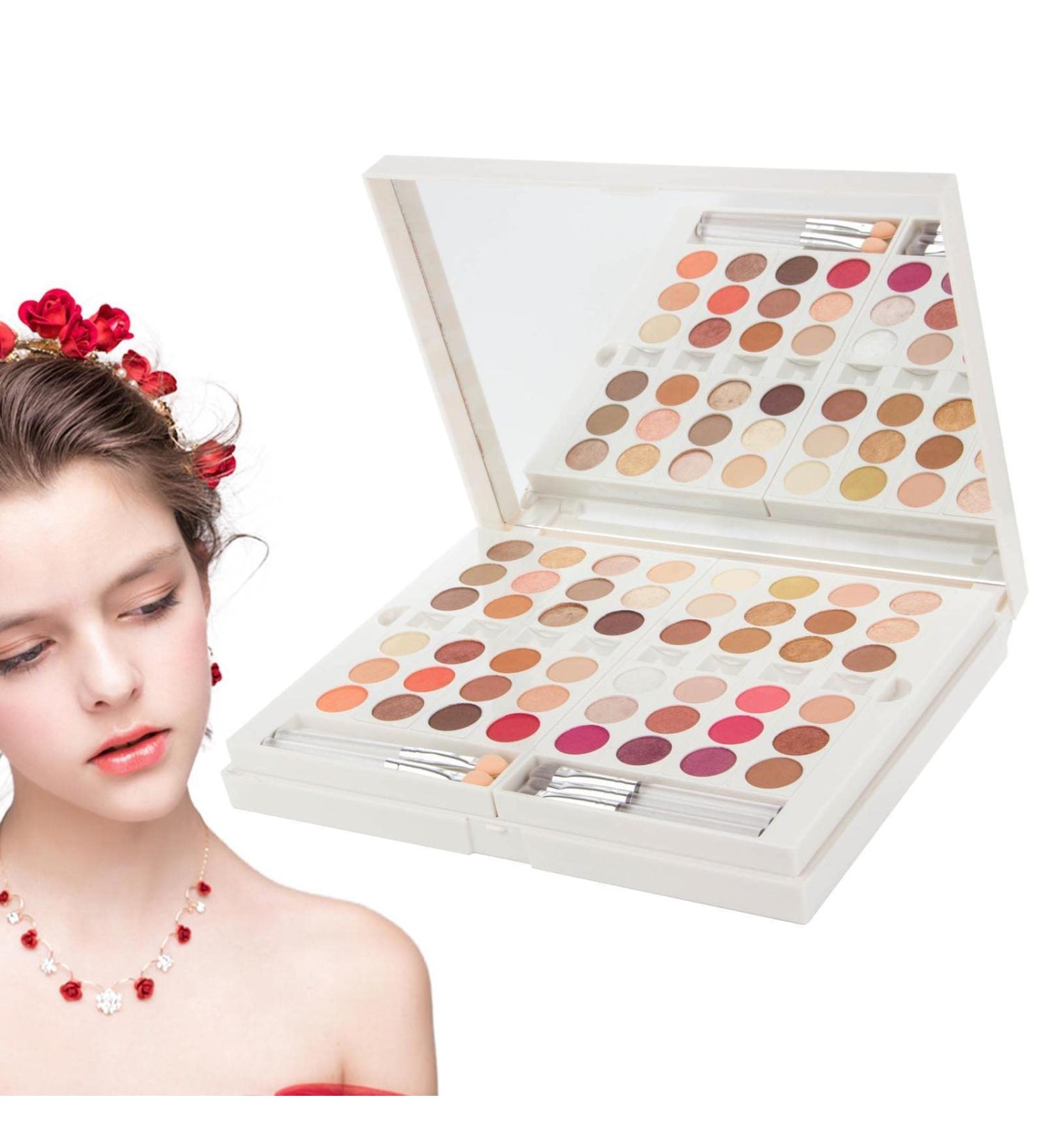 Makeup Eyeshadow Palette - 69 Eyeshadow Palette for Females Girls Women Stage Performance Eyeshadow Powder Palette for Frifer - Buy Online on GoSupps.com
