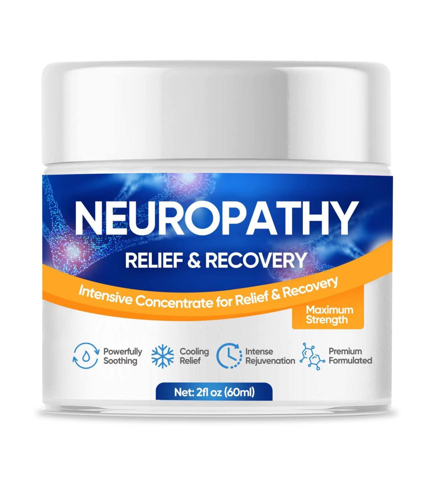 Topffy Neuropathy Pain Relief Cream - Maximum Strength for Feet, Hands, Legs & Toes - Includes Arnica, Vitamin B6, E & Aloe Vera - Buy Online on GoSupps.com