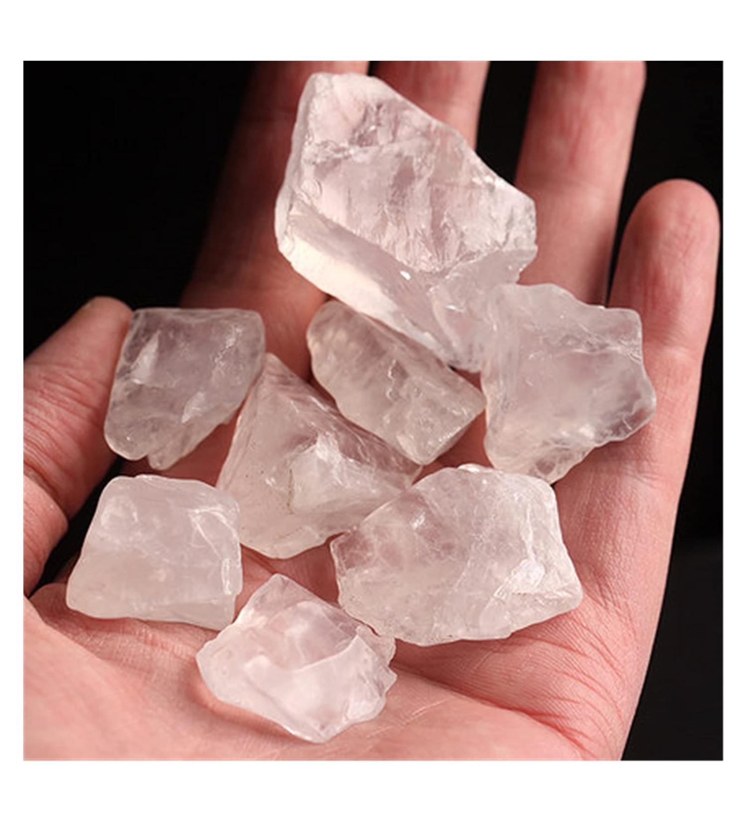 Natural Crystal Rough 50g Natural White Quartz Crystal Stone Rock Chips Specimen dingchi (Size : White) - Buy Online on GoSupps.com