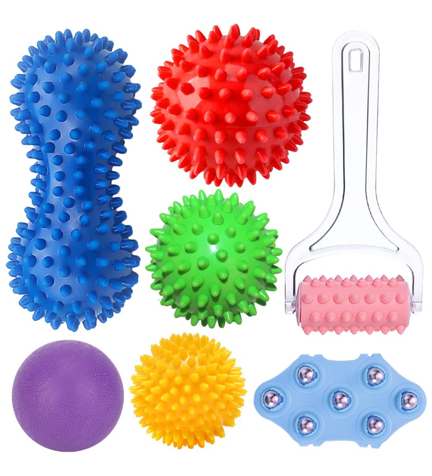 Premium Hedgehuma Hedgehog Massage Ball Set | Foot Massage Balls for Plantar Fasciitis | International Shipping - Buy Online on GoSupps.com