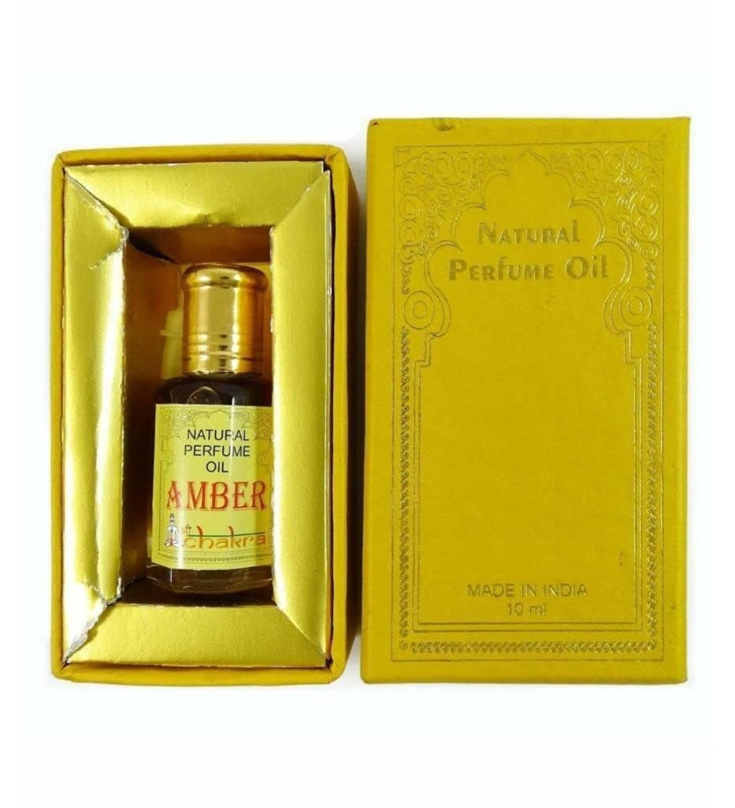 Perfume Oil Amber Long Lasting Fragrance Roll-On Attar For Mens And Womens- 10 ML Pack Of 1