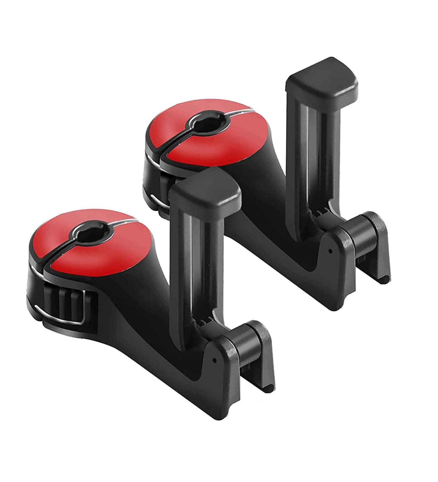 ONEROOMONON Car Seat Hook & Cell Phone Holder - Durable Rear Seat Head Support & Handbag Storage (Red) | International Shipping - Buy Online on GoSupps.com