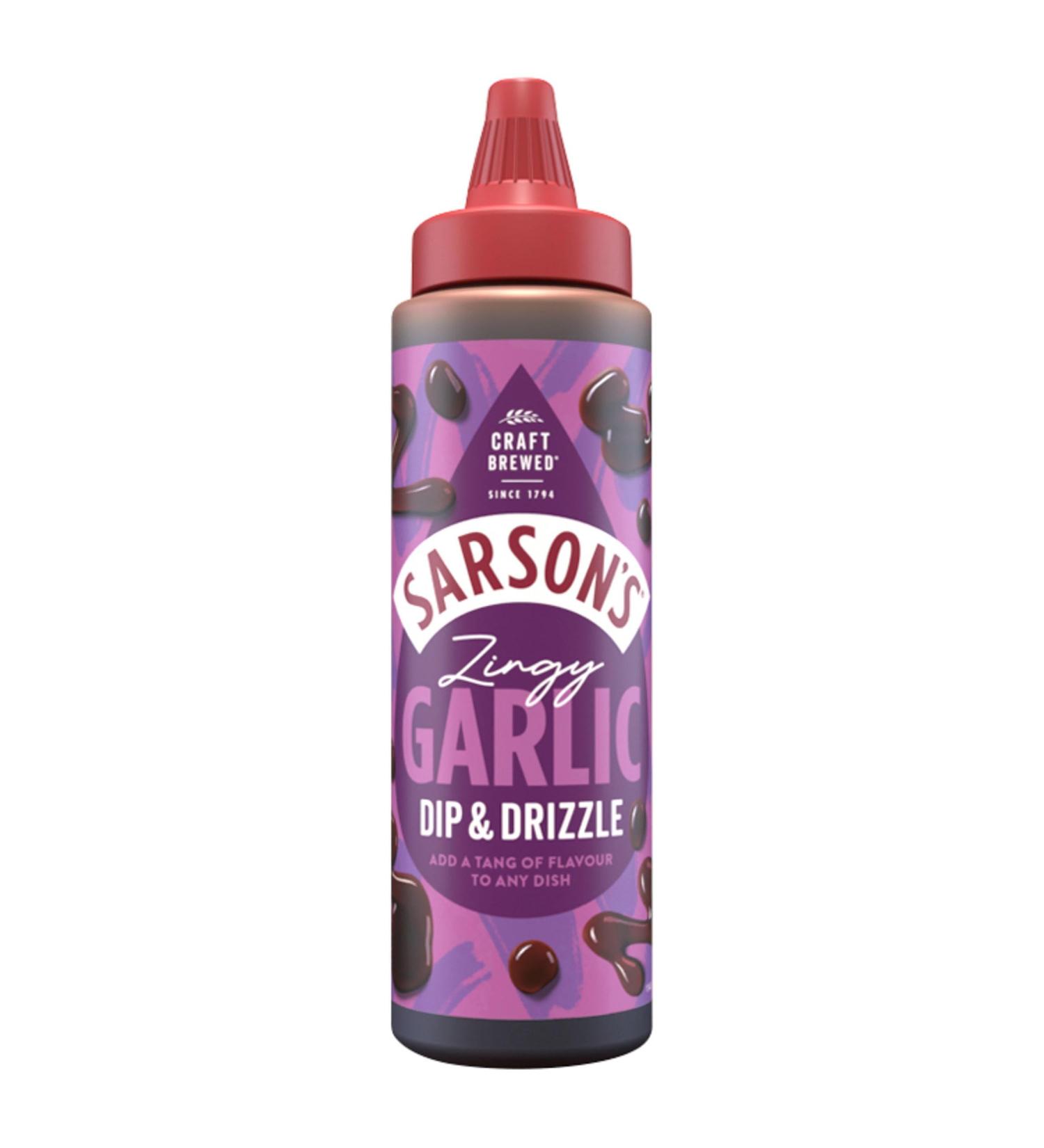 Sarson's Sarson's Zingy Dip & Garlic Drizzle 250g