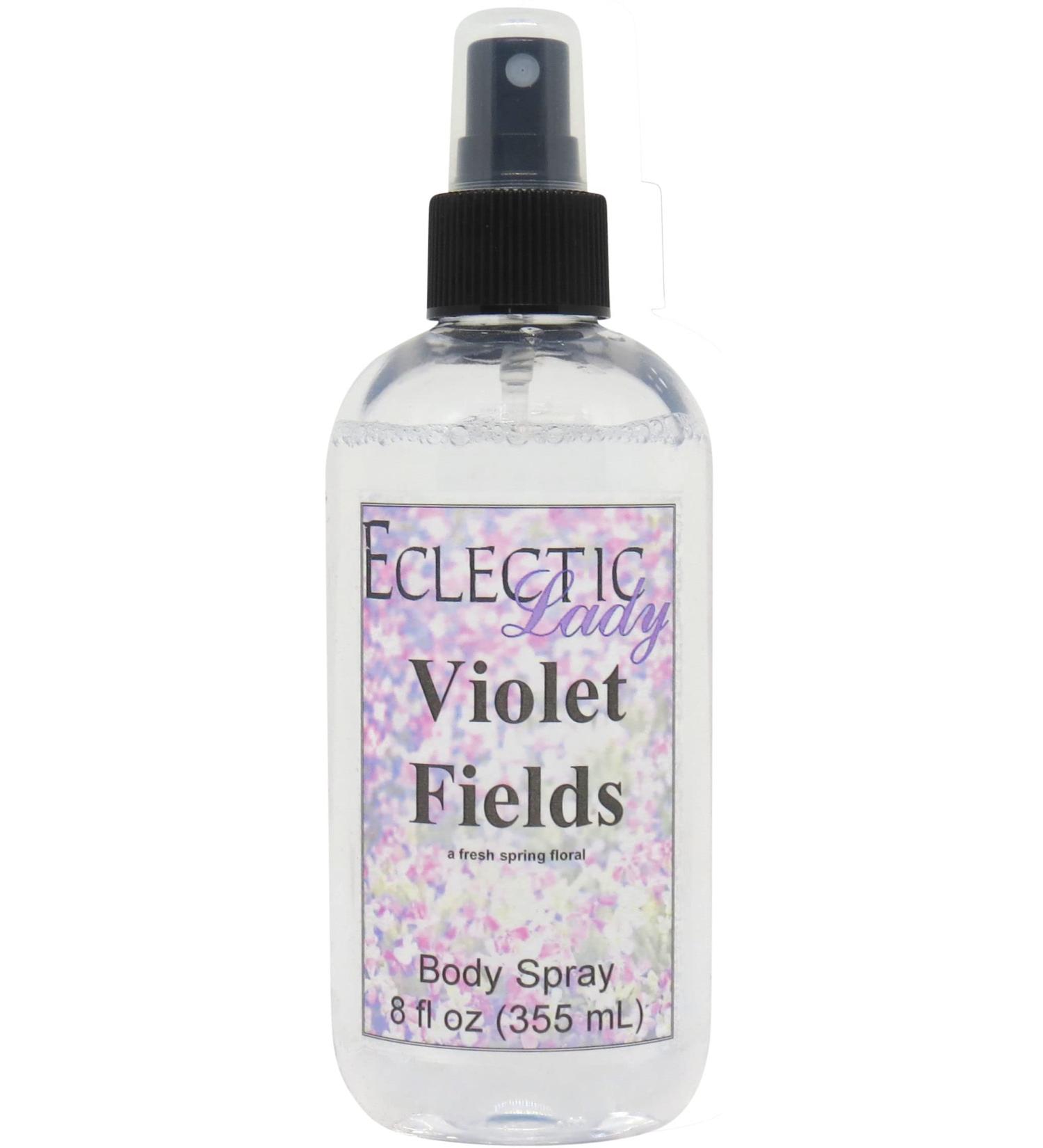 Violet Fields Body Spray 4 ounces Body Mist for Women with Clean Light & Gentle Fragrance Long Lasting Perfume with Comforting Scent for Men & Women Cologne with Soft Subtle Aroma For Daily Use 4 Fluid Ounces - Buy Online on GoSupps.com