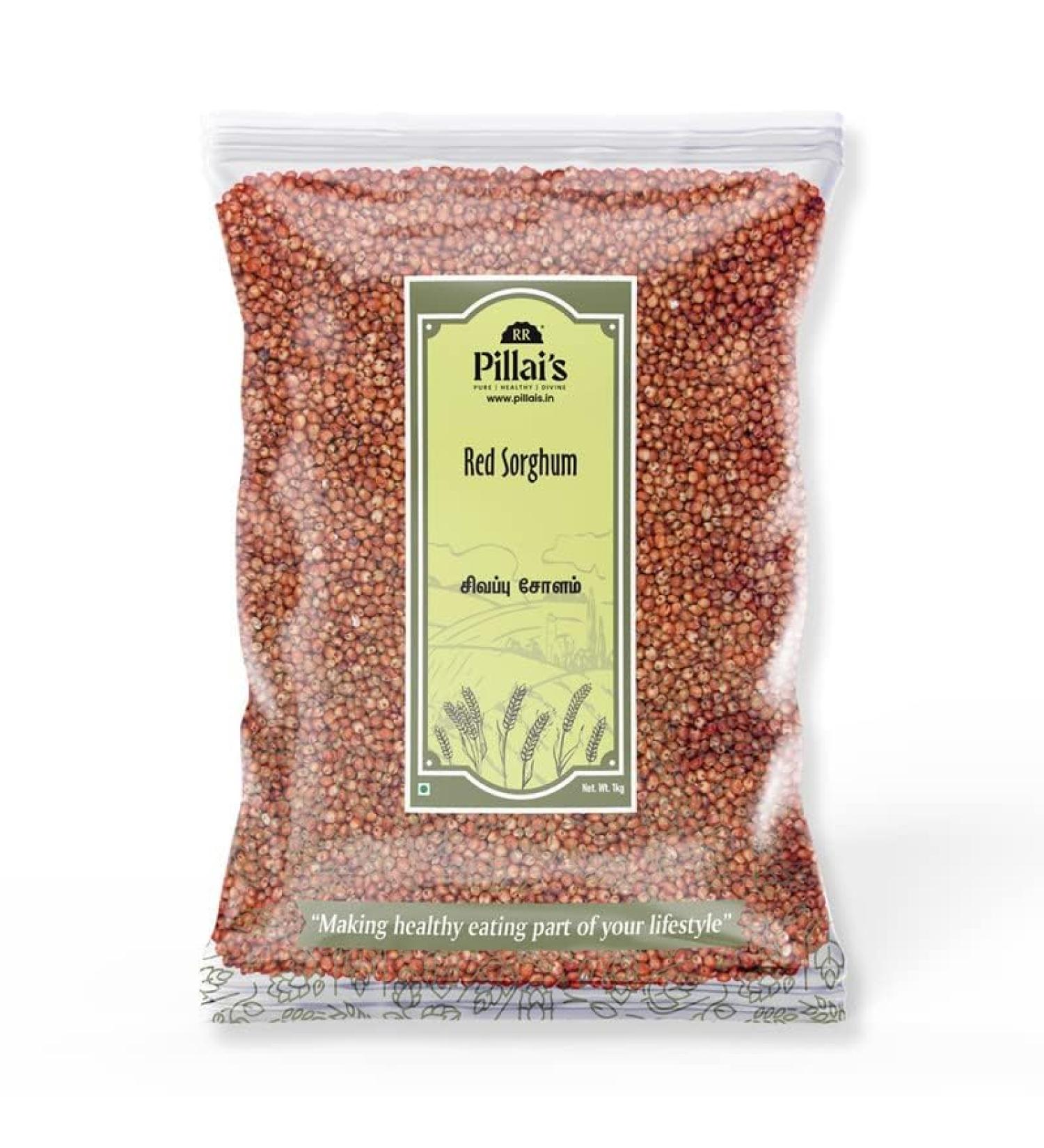 Nutranix eln Red Sorghum (Whole grain) - 1kg - Buy Online on GoSupps.com