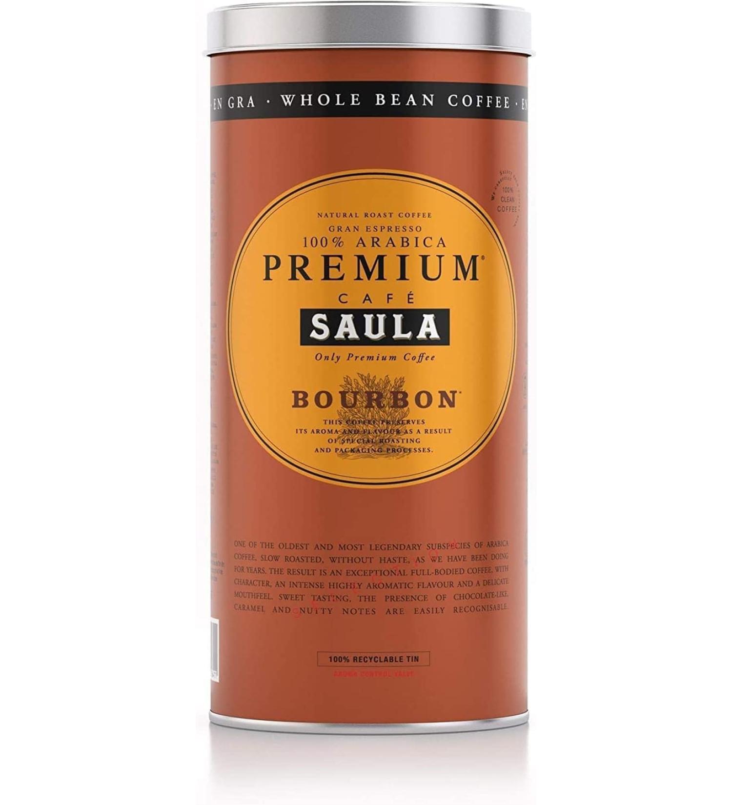 Caf Saula Gran Espresso Premium Bourbon 500 g Grain 100 % Arabica