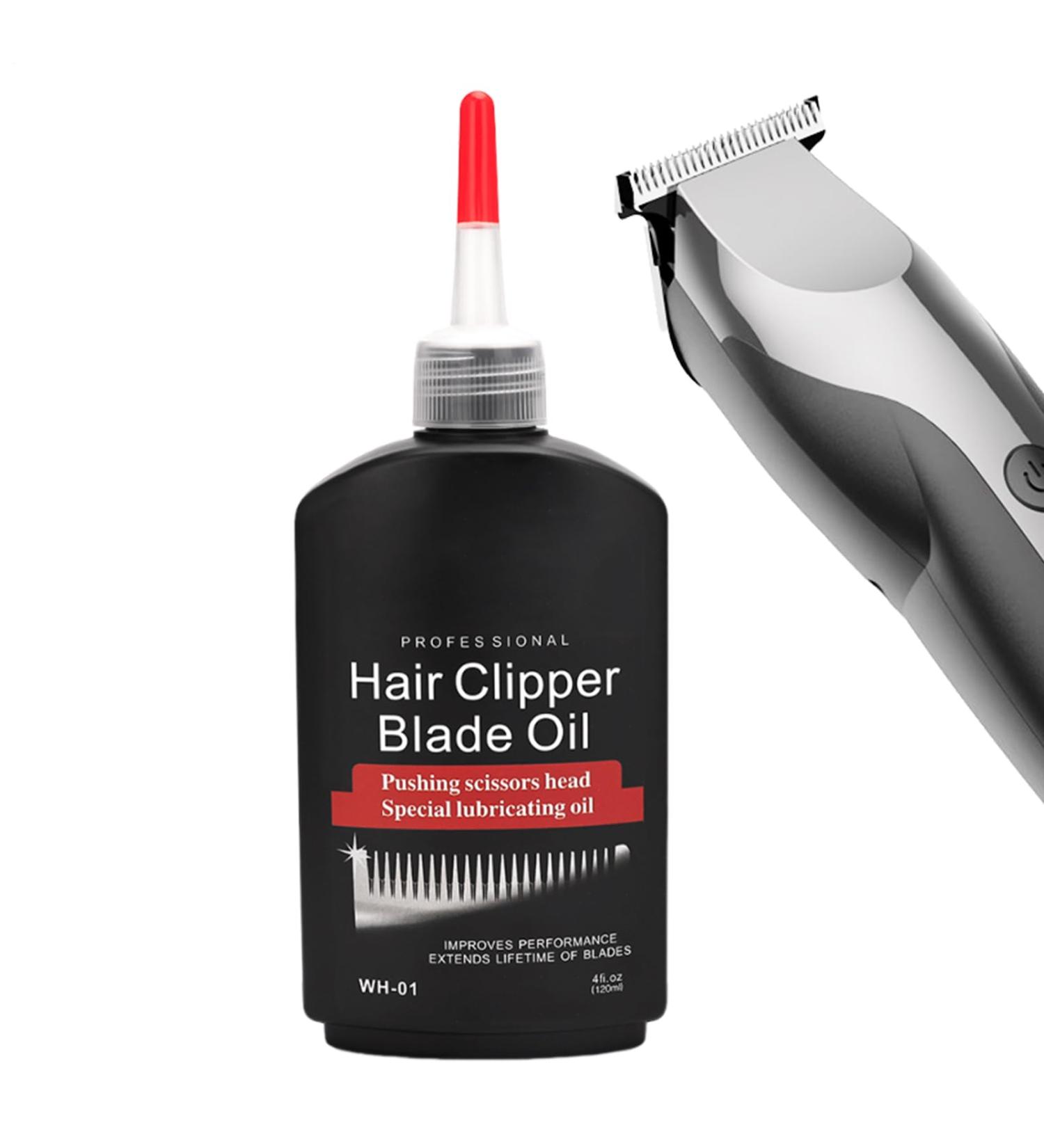 Hair clipper oil 120 ml Antirust care and cleaning Hair clipper head lubricant for men husbands fathers groomers home and travel - Buy Online on GoSupps.com