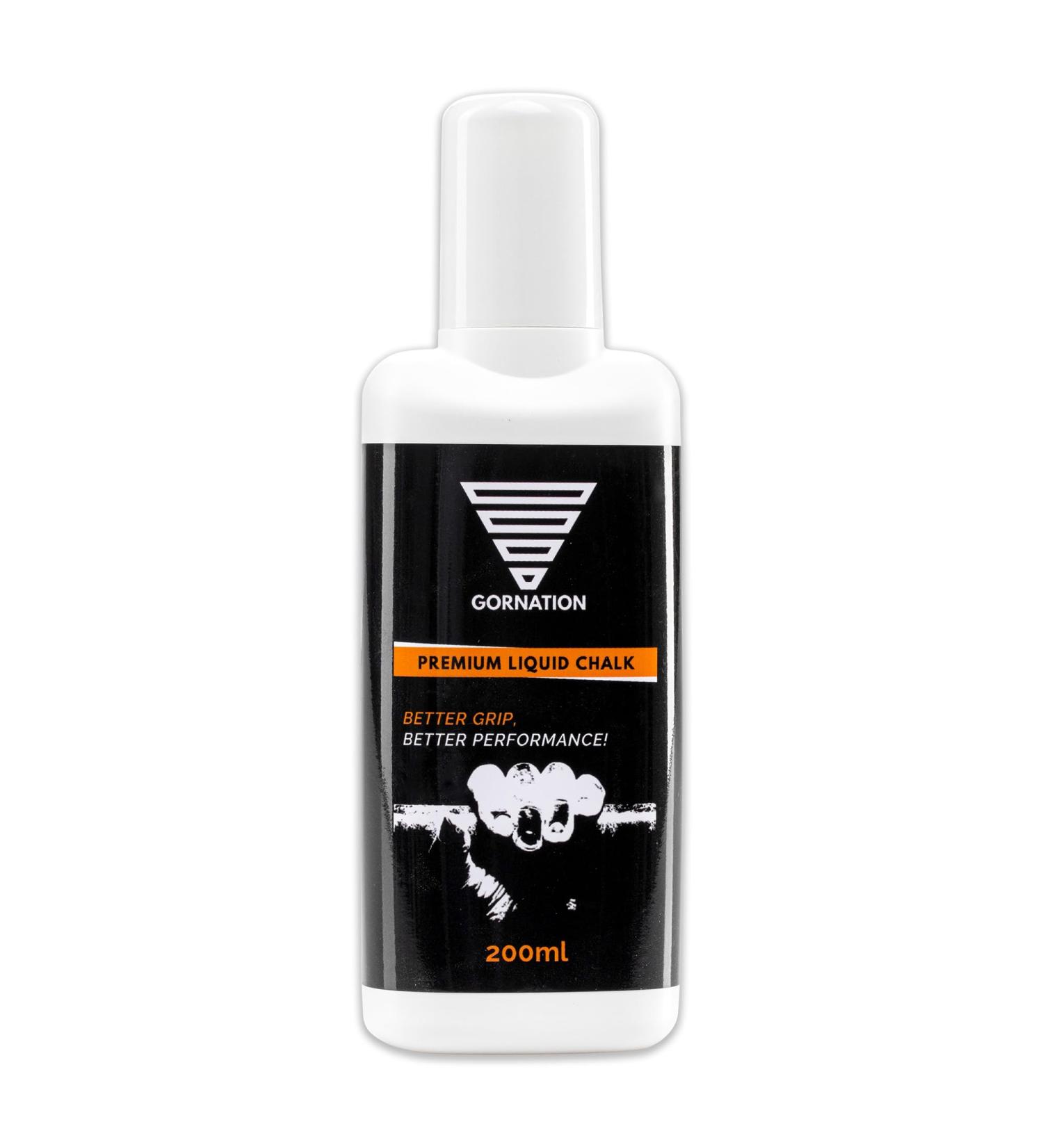 Gornation Liquid Chalk - Premium 200ml LPG Chalk for Calisthenics Climbing Pole Dance & Gym - Liquid Magnesia for Enhanced Grip - Buy Online on GoSupps.com