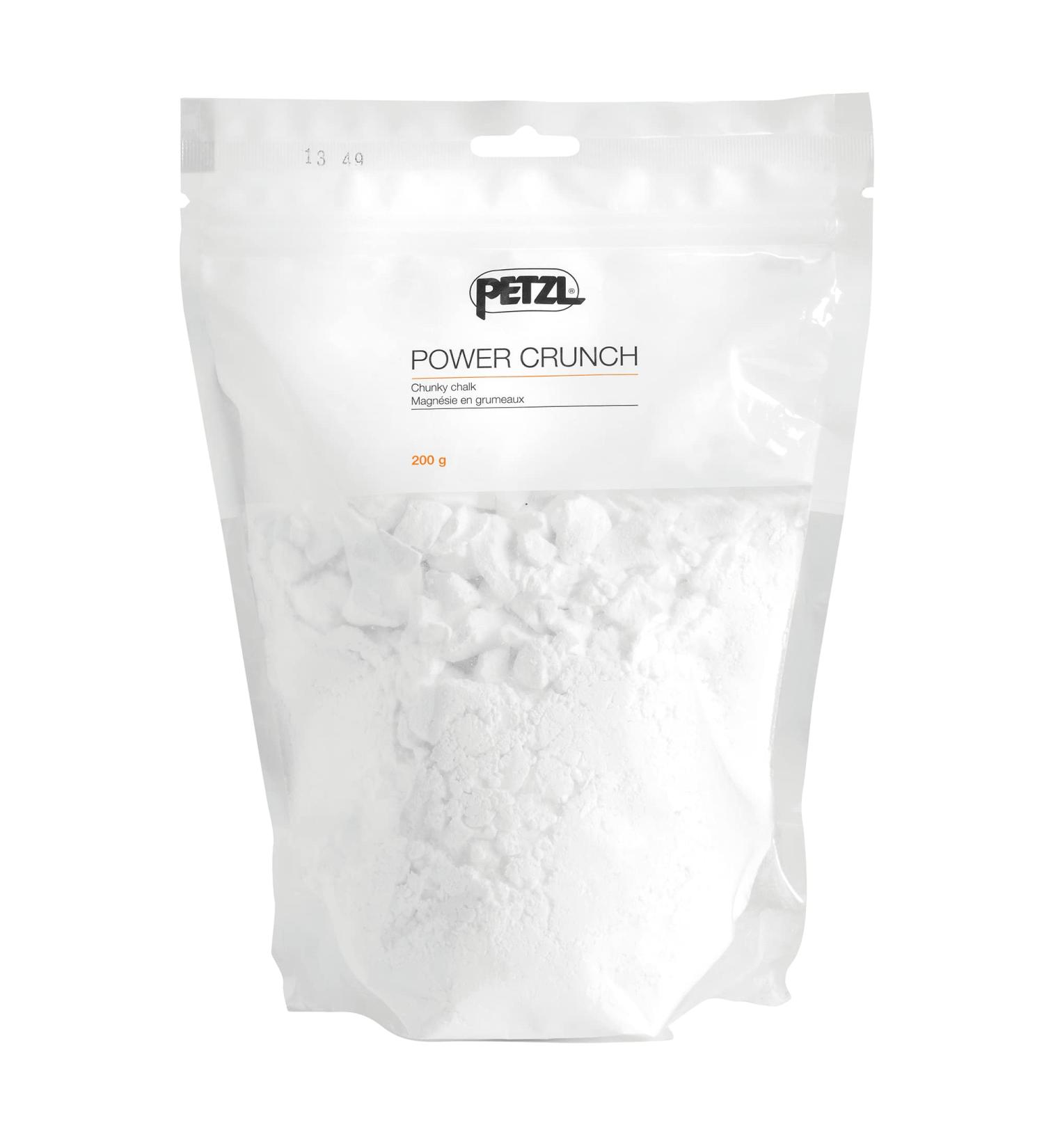 Petzl Power Crunch Chalk 200g - Chunky Loose Chalk for Climbing & Gymnastics - Buy Online on GoSupps.com