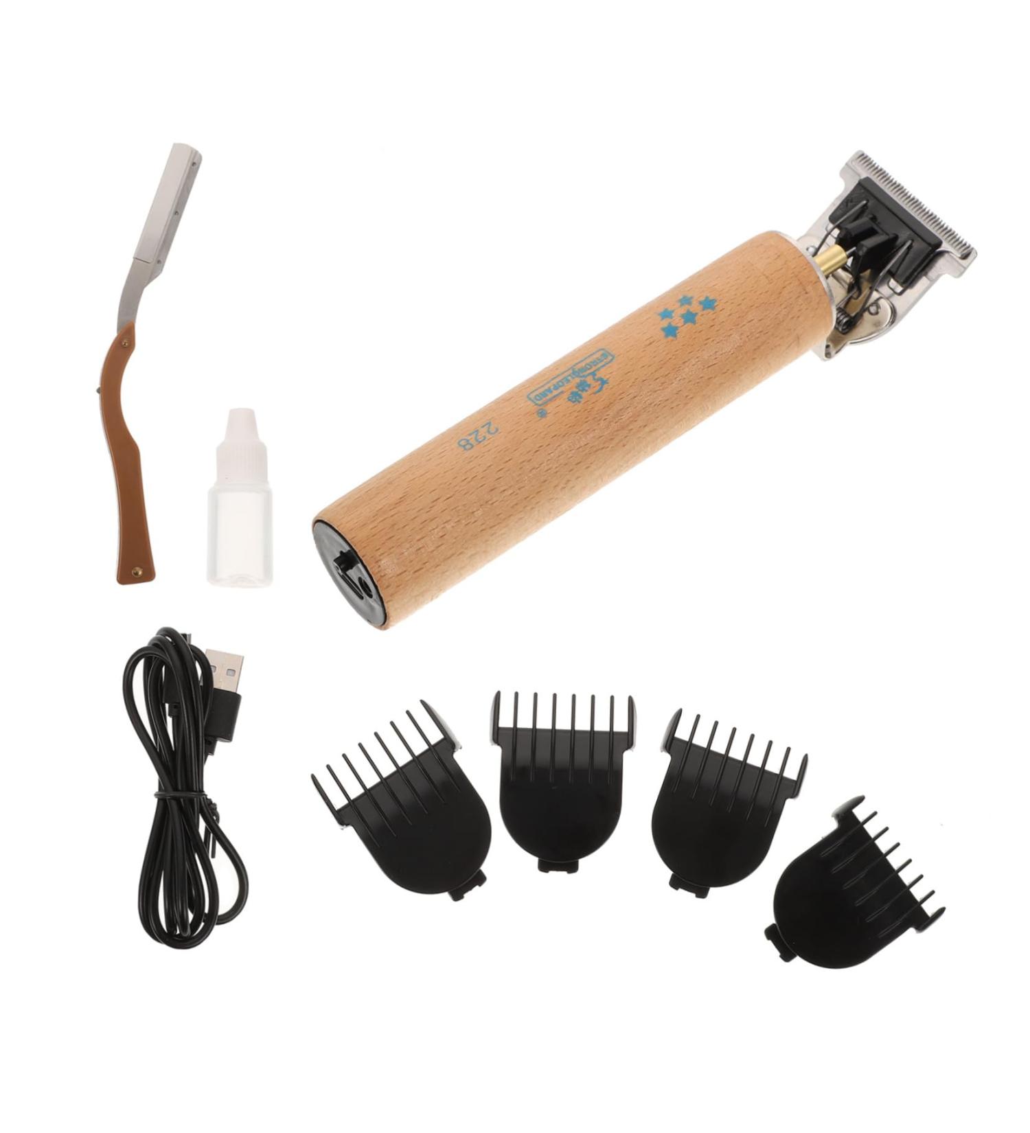 FOMIYES 1 Set T-Type Electric Pusher Electric Clipper Portable Bald Shavers for Men Head M quinas De Afeitar para Hombres Trimmer for Men Electric Clipper - Buy Online on GoSupps.com