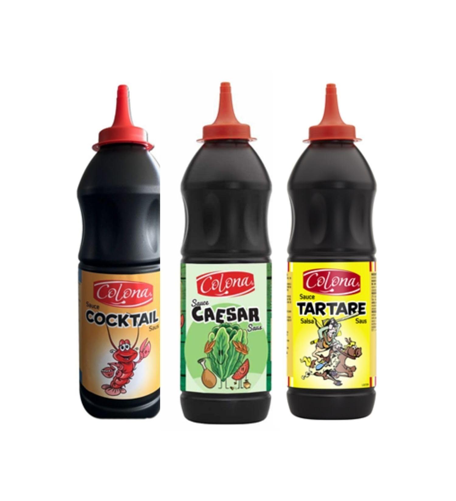 Colona Sauce Set: Cocktail – Caesar - Tartare (3x950ml)