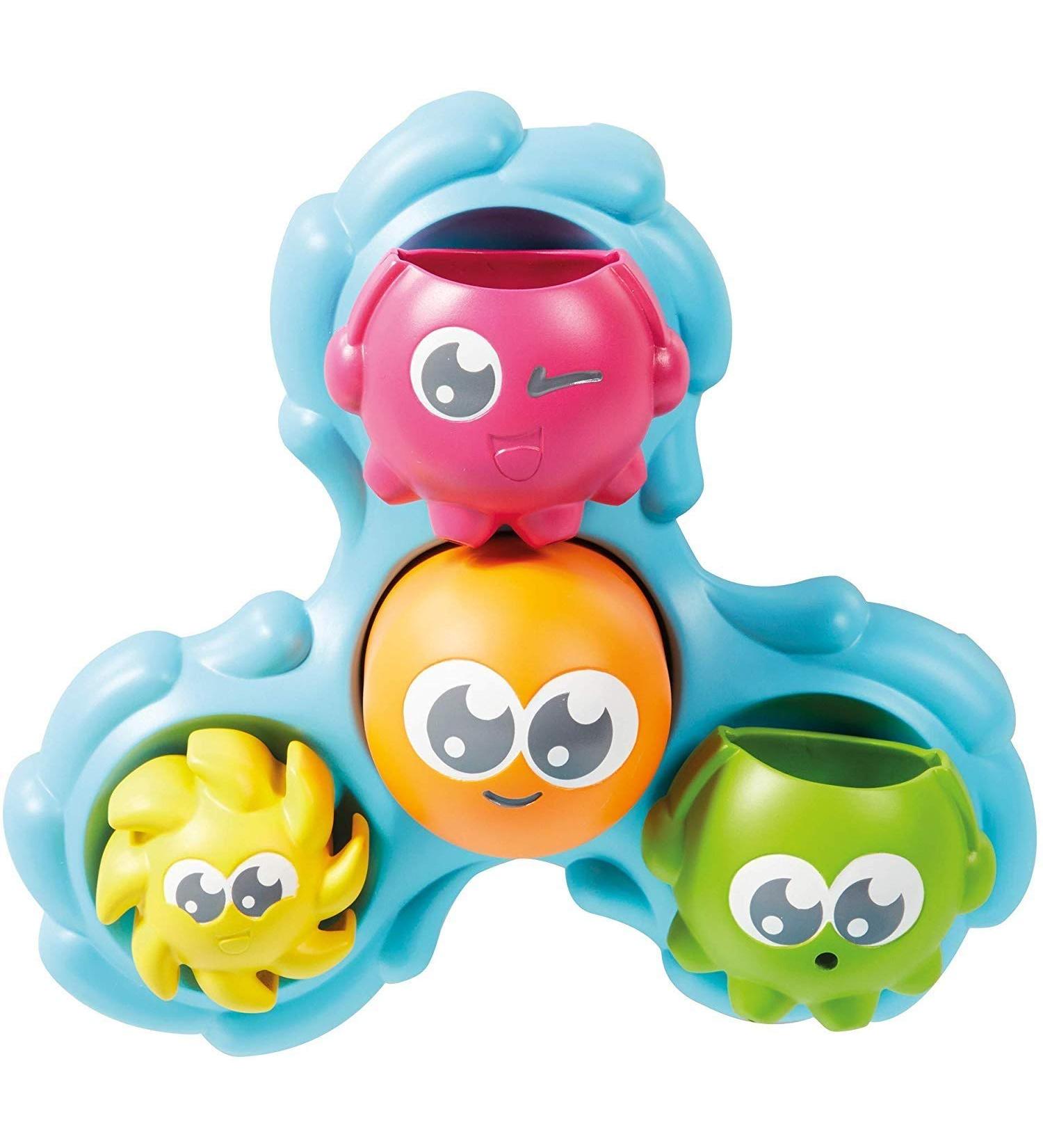TOMY Spin & Splash Octopus Bath Toy for 1-4 Year Olds - Water Play Octopals - Buy Online on GoSupps.com