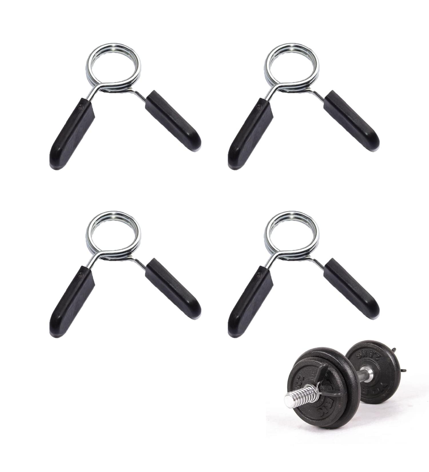 Buy 4 Pack Dumbbar Spring Clasp & Clip - 30mm Dumbbell Closures for Sports & Festivals | International Shipping - Buy Online on GoSupps.com