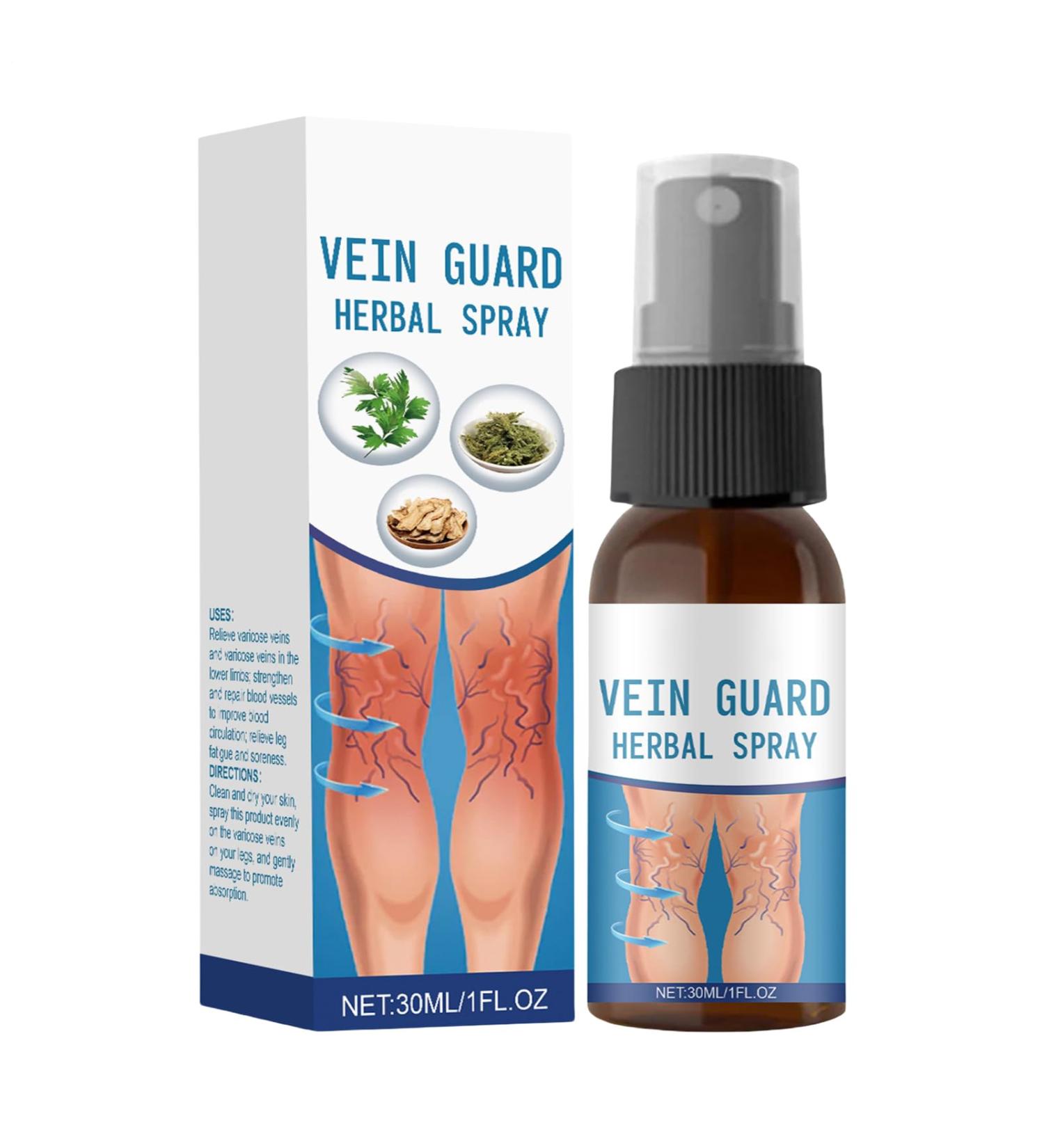  Davivian Varicose Vein Reducing Spray Varicose Vein Spray for Legs 30ml Soothing Solution for Calf Swelling for Women and Men's Legs - Buy Online on GoSupps.com