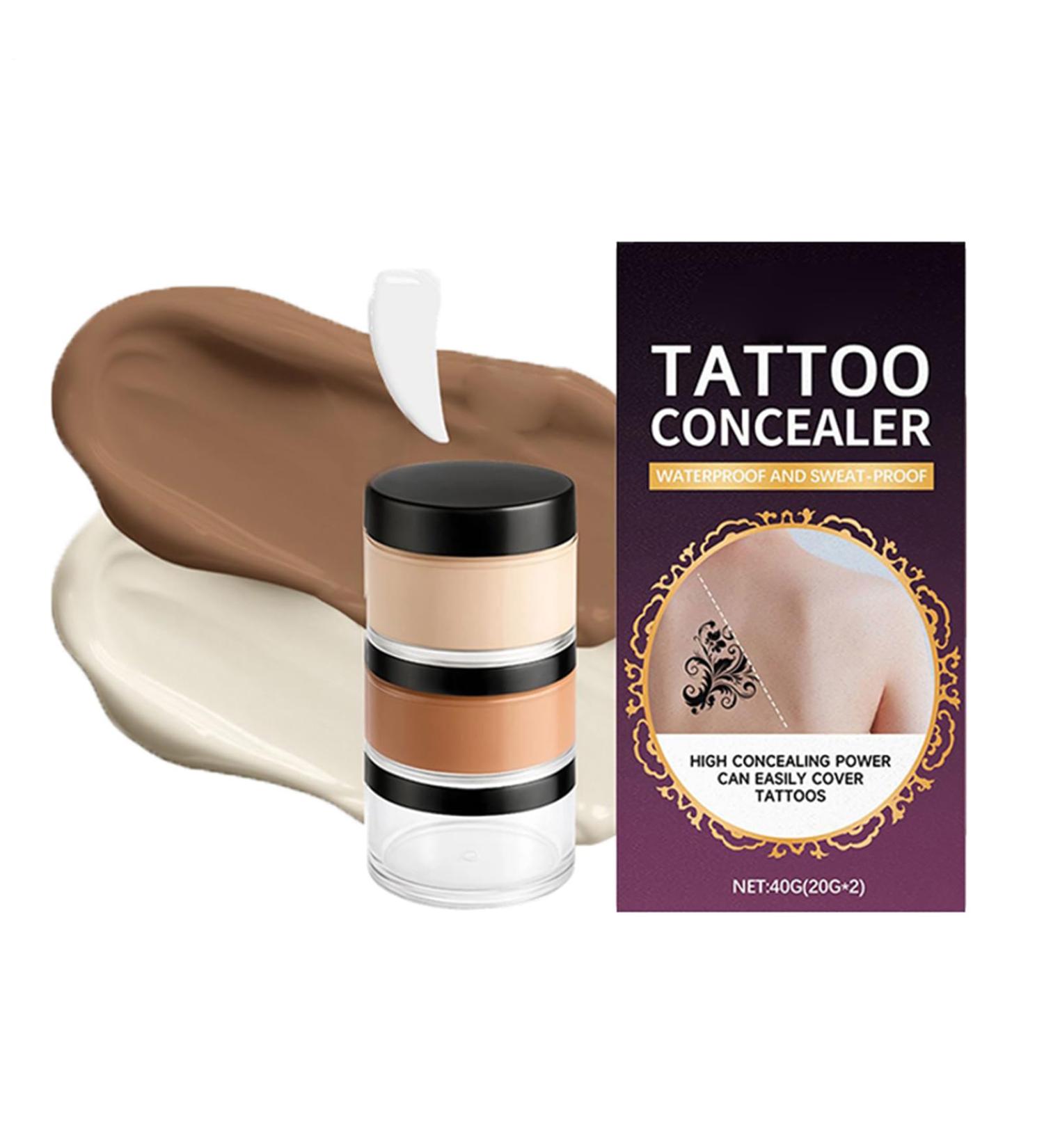 Painted Body Concealer | Waterproof Camouflage Makeup Cream Long-Lasting Makeup for Parties Events Family Events Office Everyday Pranks - Buy Online on GoSupps.com