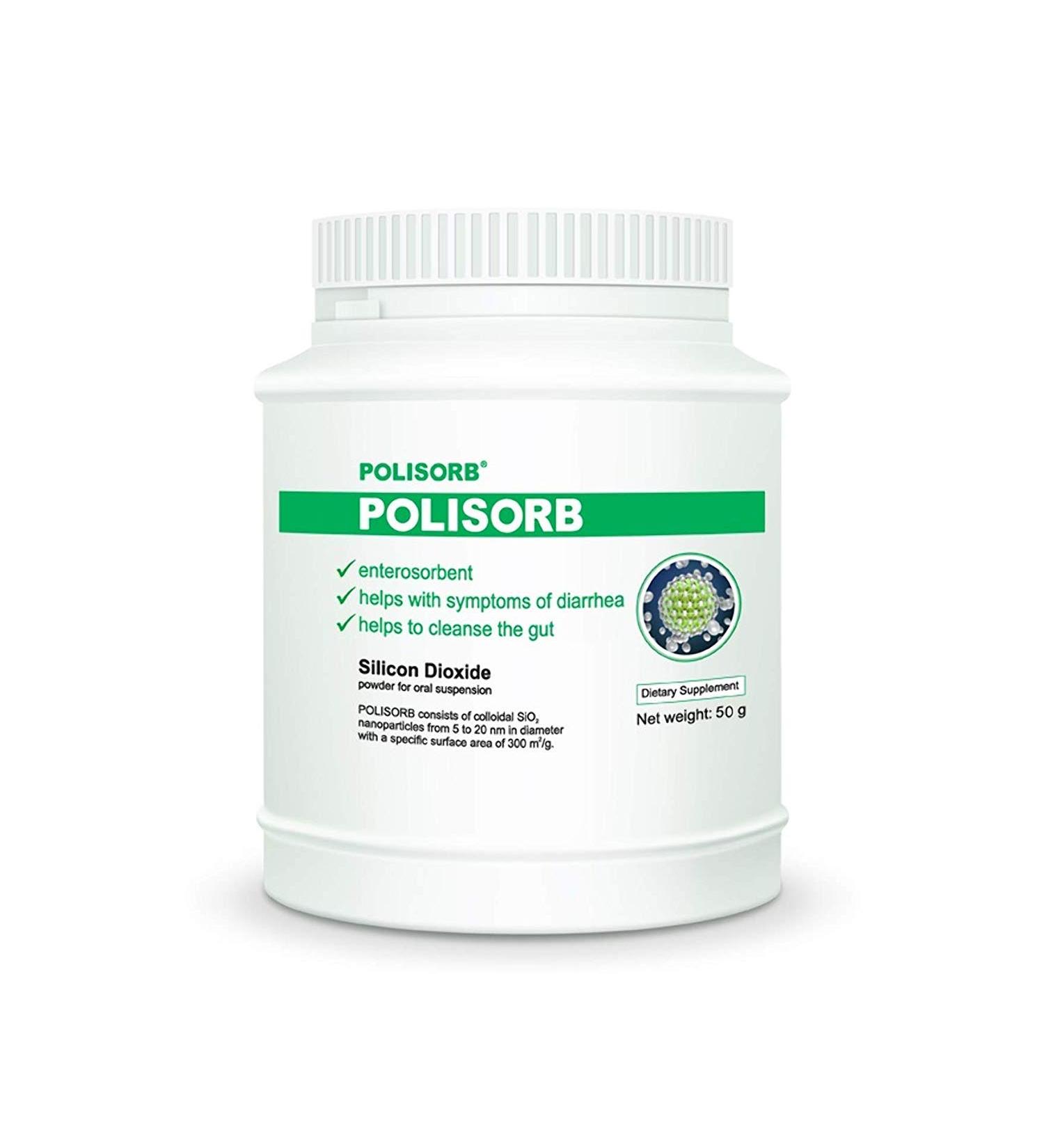 Polysorb MP 50g Colloidal Silica Detoxification Enterosorbent