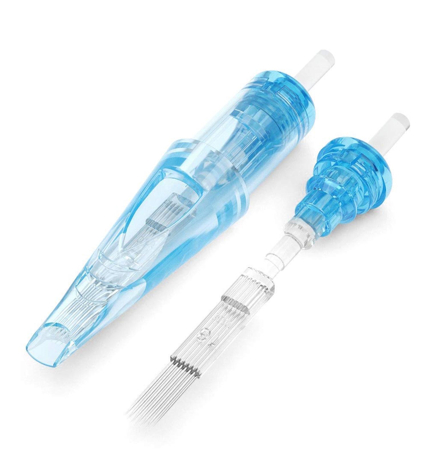 WJX 1011RM Tattoo Cartridges - 20Pcs Disposable Curved Magnum Needles - Buy Online on GoSupps.com