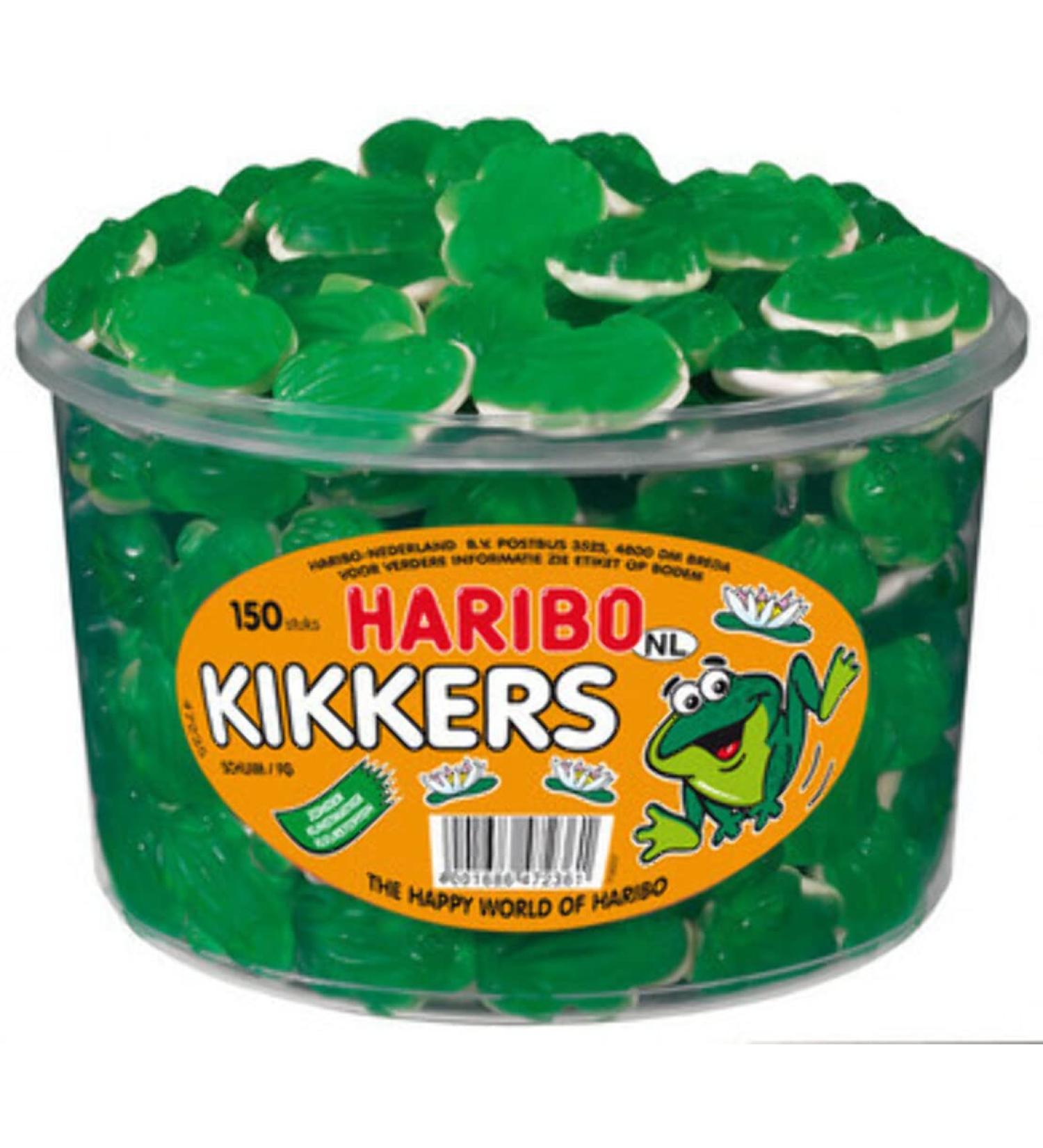 Haribo Frogs (1 x 1050g) Mixed Fruits 1.05 kg (1 pack)