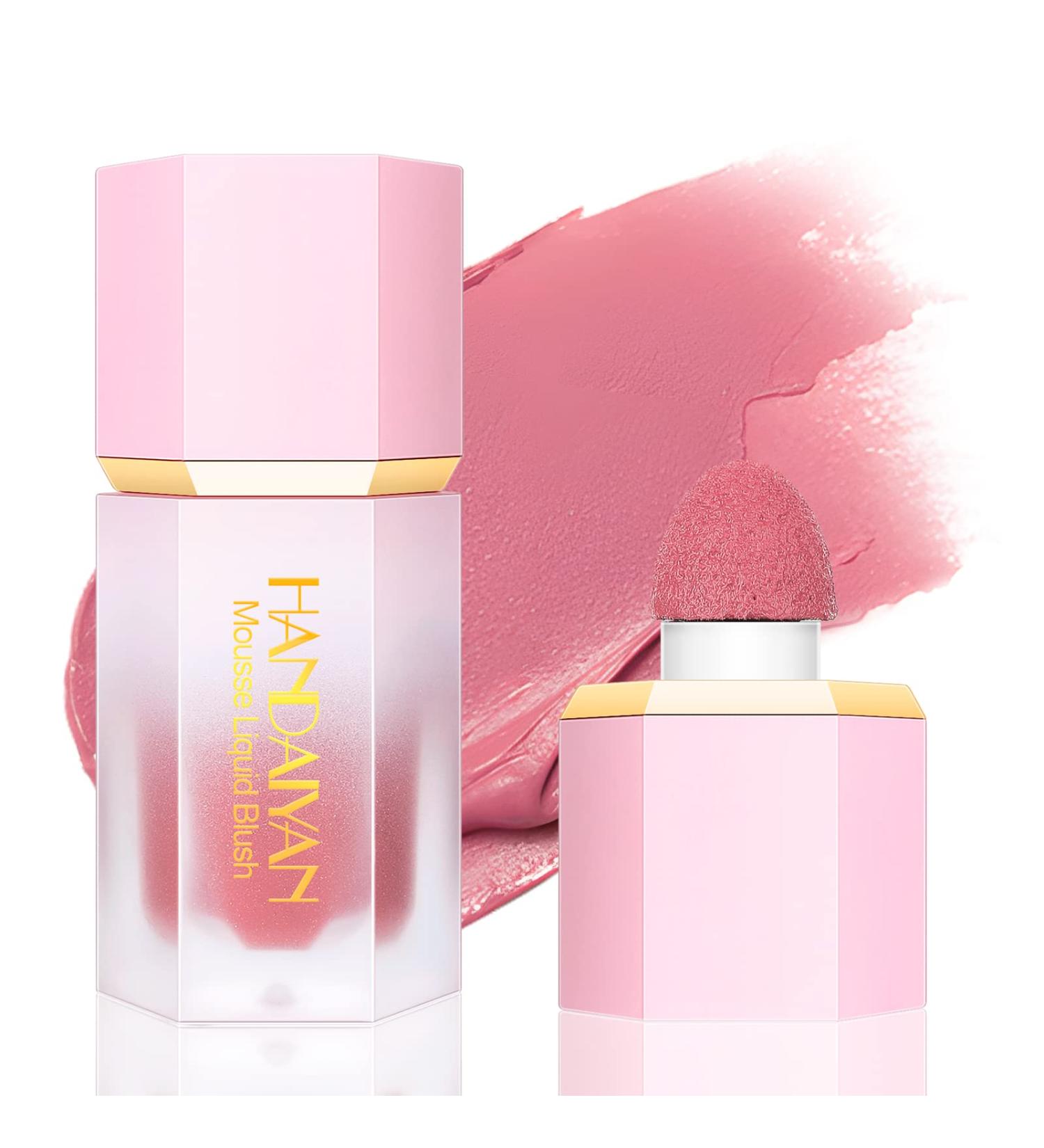 Duoffanny Soft Cream Liquid Face Blush with Air Cushion Applicator - Love Cake | Long-Lasting & Moisturizing Cheek Makeup for Natural Matte Finish - Buy Online on GoSupps.com