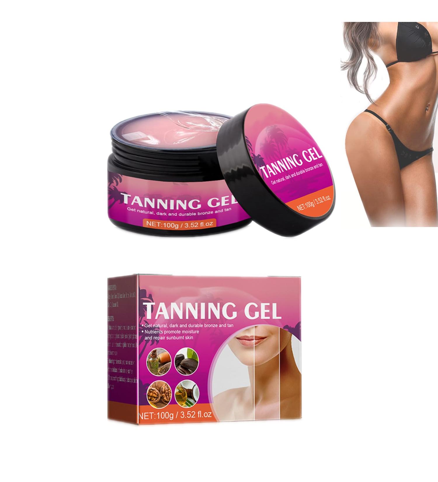 Mikabila (02)100g Tanning Accelerator Cream Long Lasting Sunbed Cream Natural Ingredients Tanning Cream for Sunbeds & Outdoor Sun Achieve a Natural Tan Sunbed Cream Effective in Outdoor Sun - Buy Online on GoSupps.com